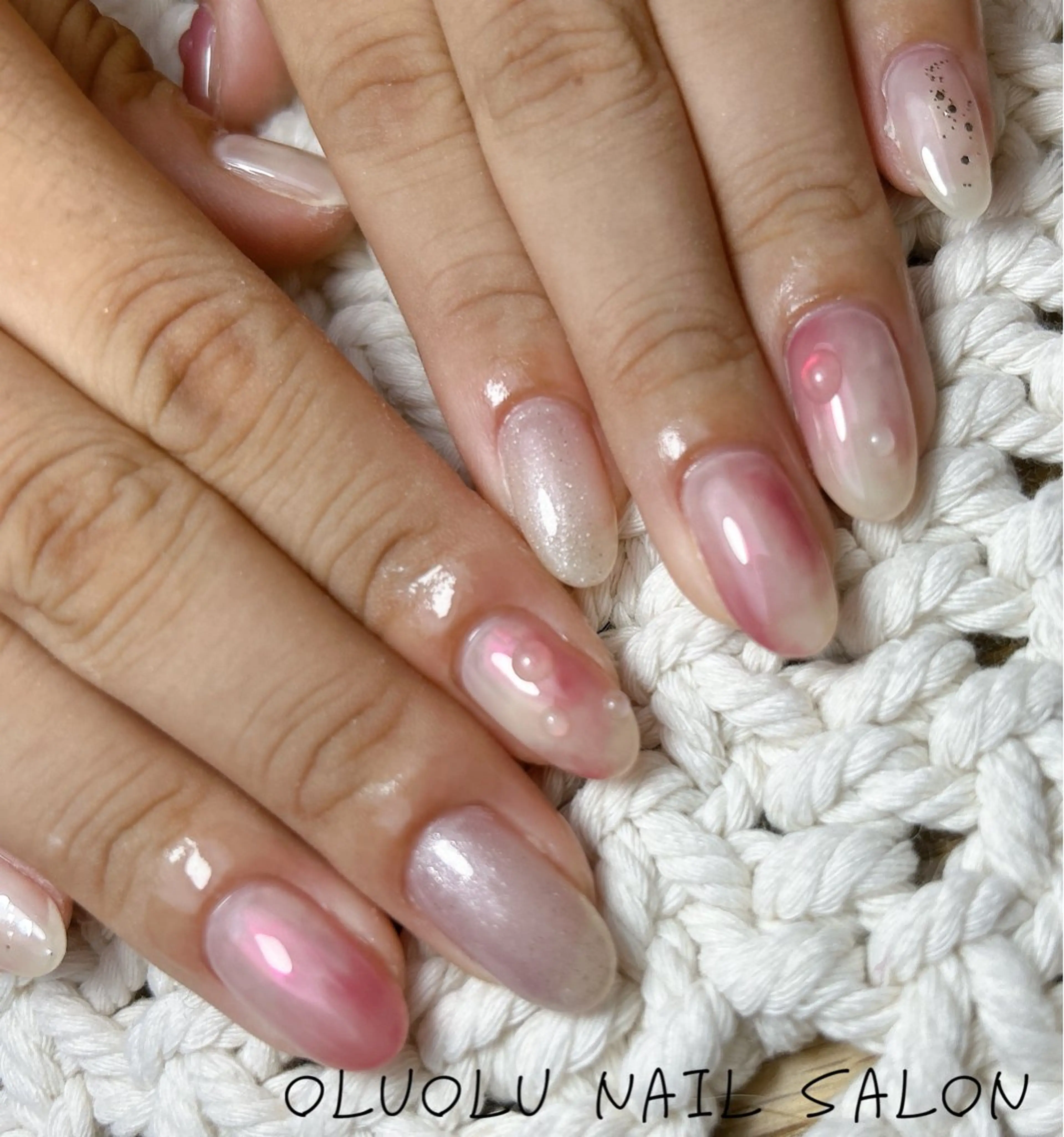 ネイル ラメ(グリッター) oluolu nailsalonのネイルデザイン