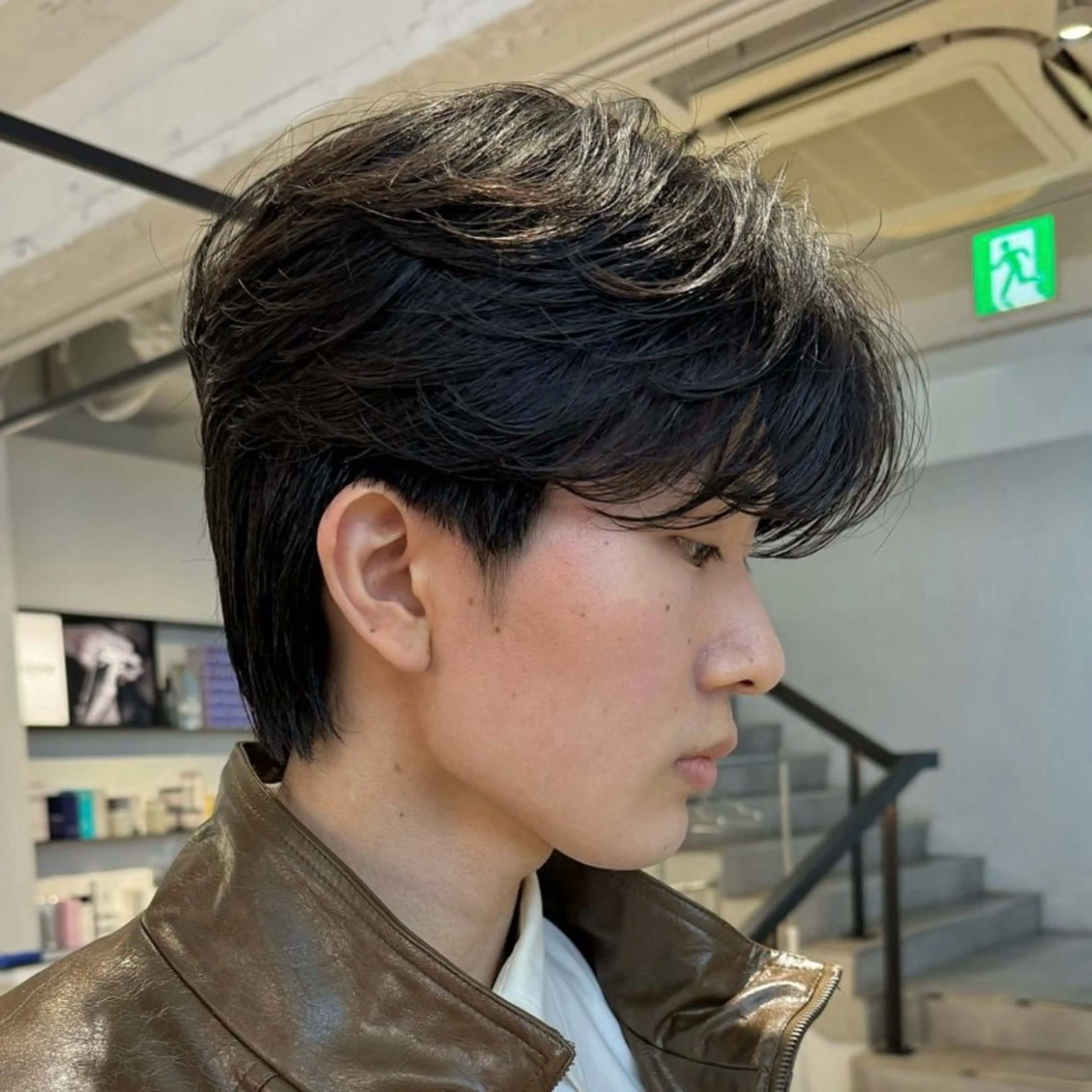 ショート メンズ カット パーマ ハイトーン/パーマ/ メンズ / 櫻本🌐のヘアスタイル