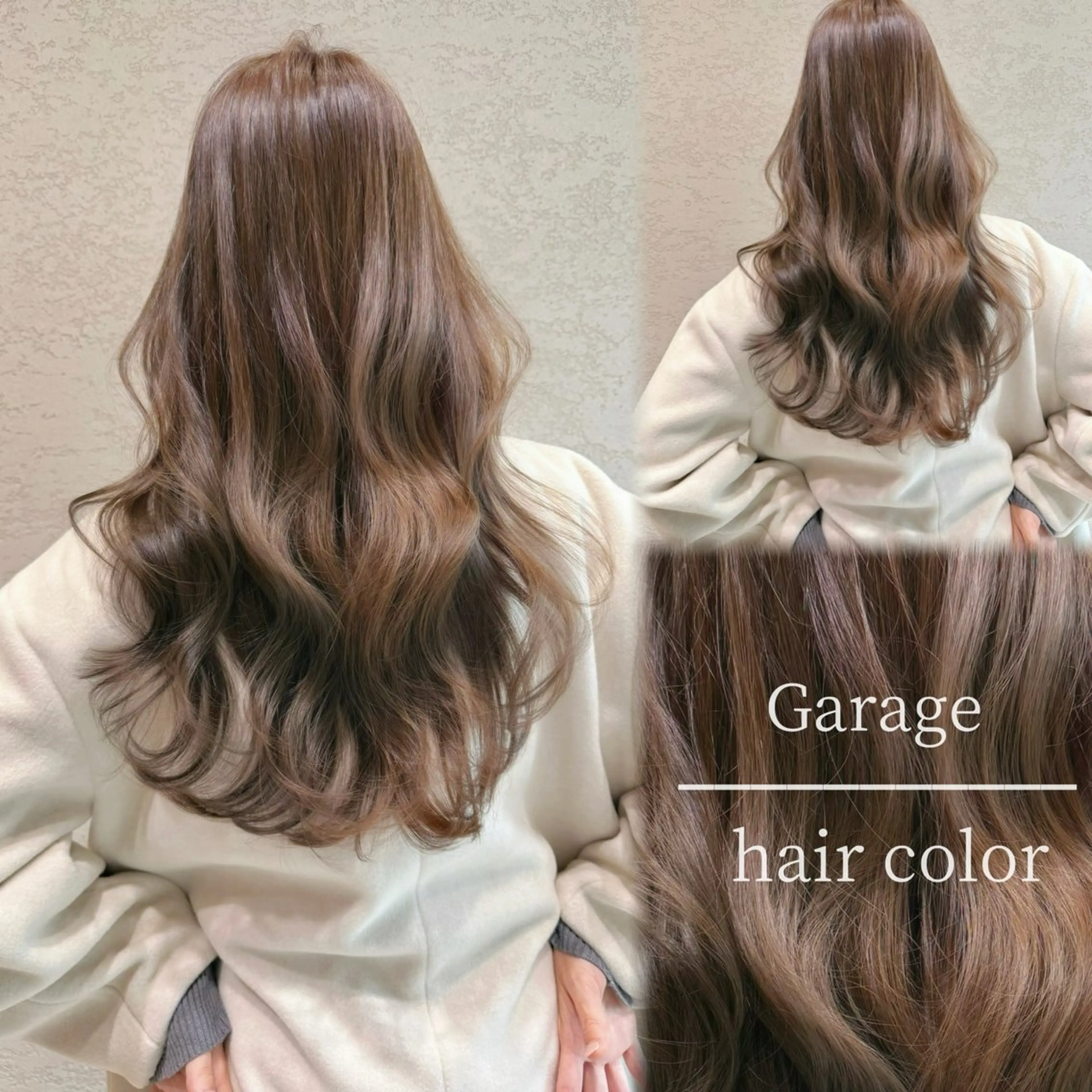 ロング カラー ヘアカラー トリートメント レイヤー❣️縮毛矯正 川村利幸のヘアスタイル