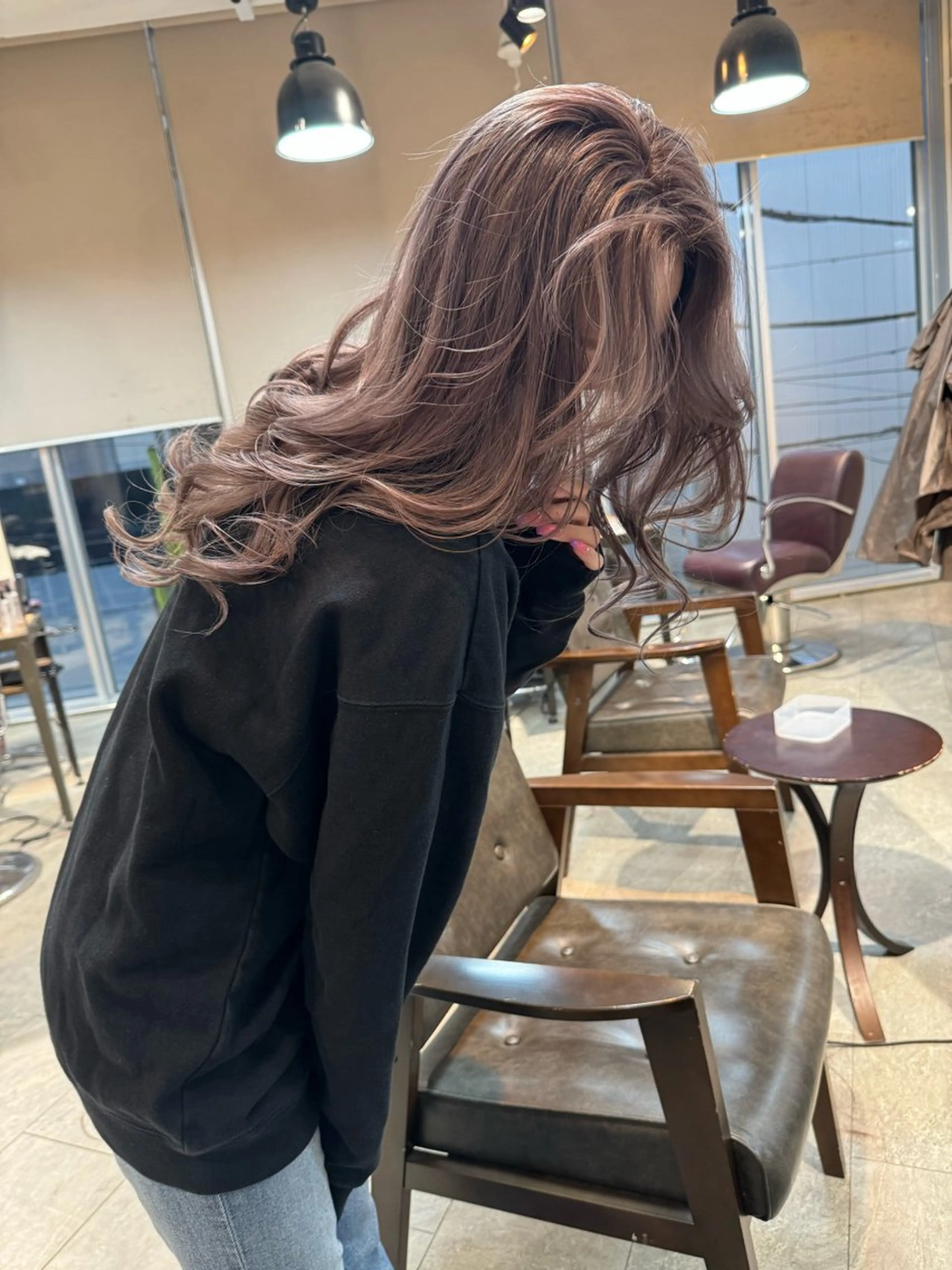 ロング カラー カット ヘアカラー トリートメント ヘアセット 💜ハイトーン💛 マジカルかいちゃんのヘアスタイル