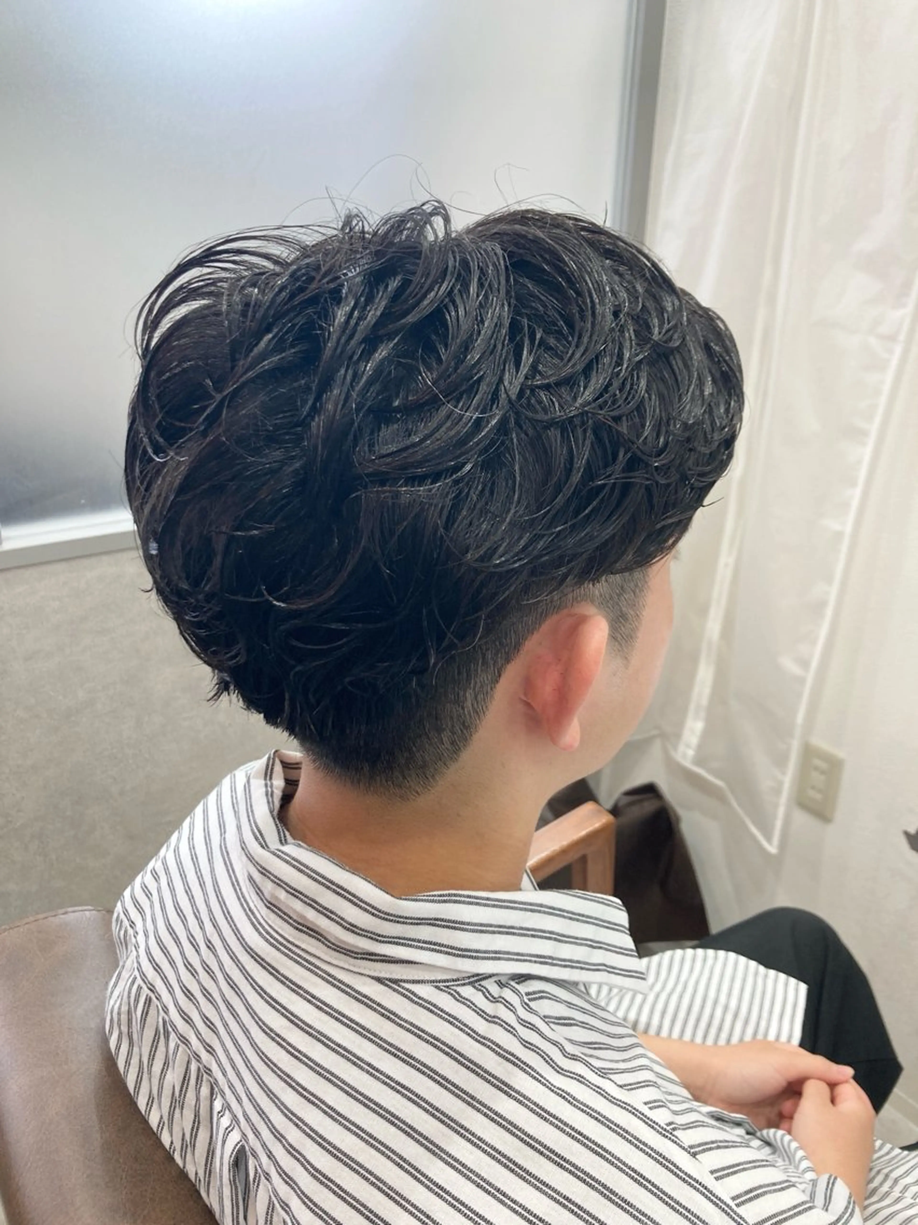 ショート パーマ メンズ カット パーマ パーマ職人 矢部絢一のヘアスタイル