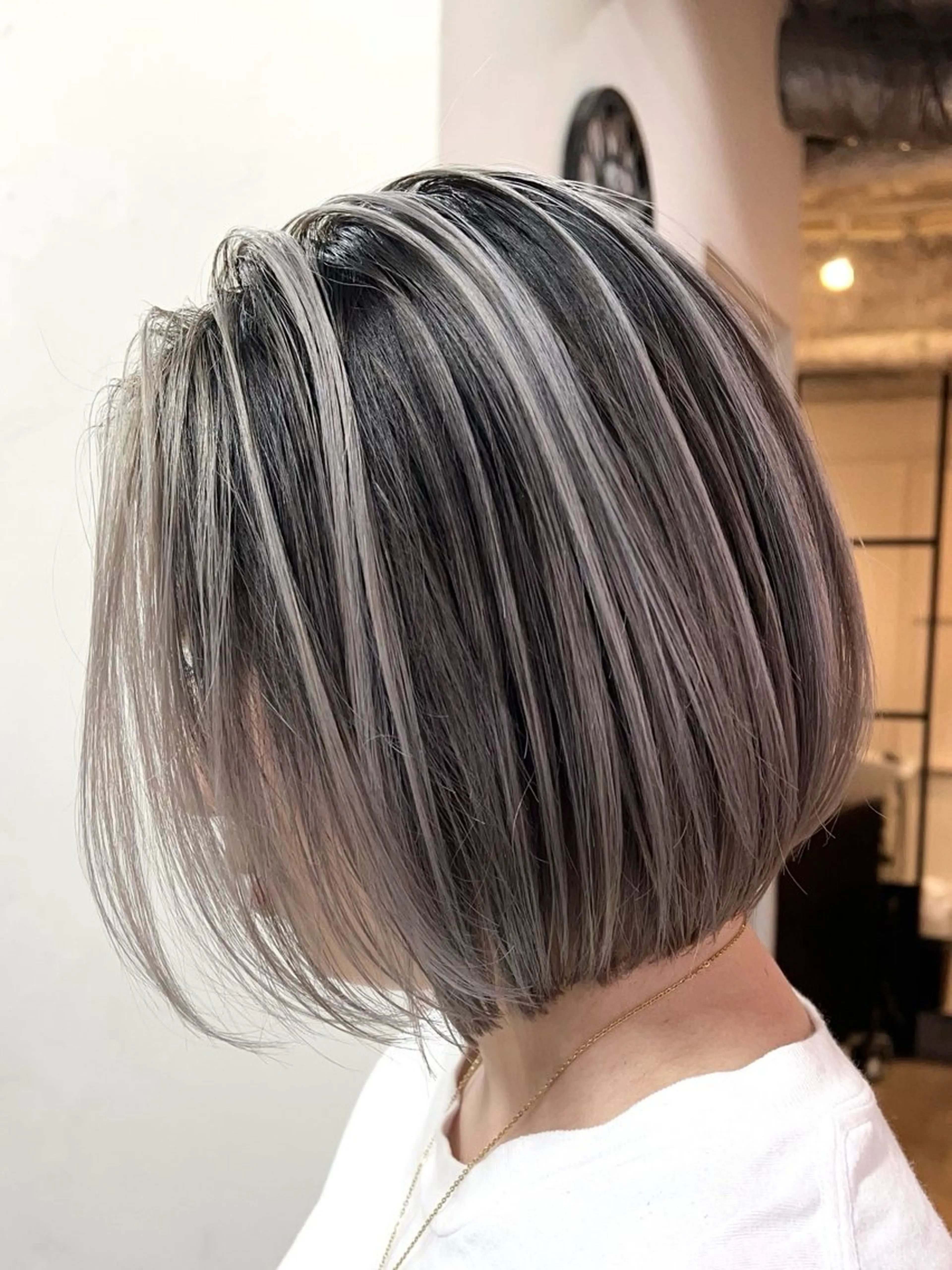 ショート レイヤーカット カット ヘアカラー 小林 竜弥のヘアスタイル