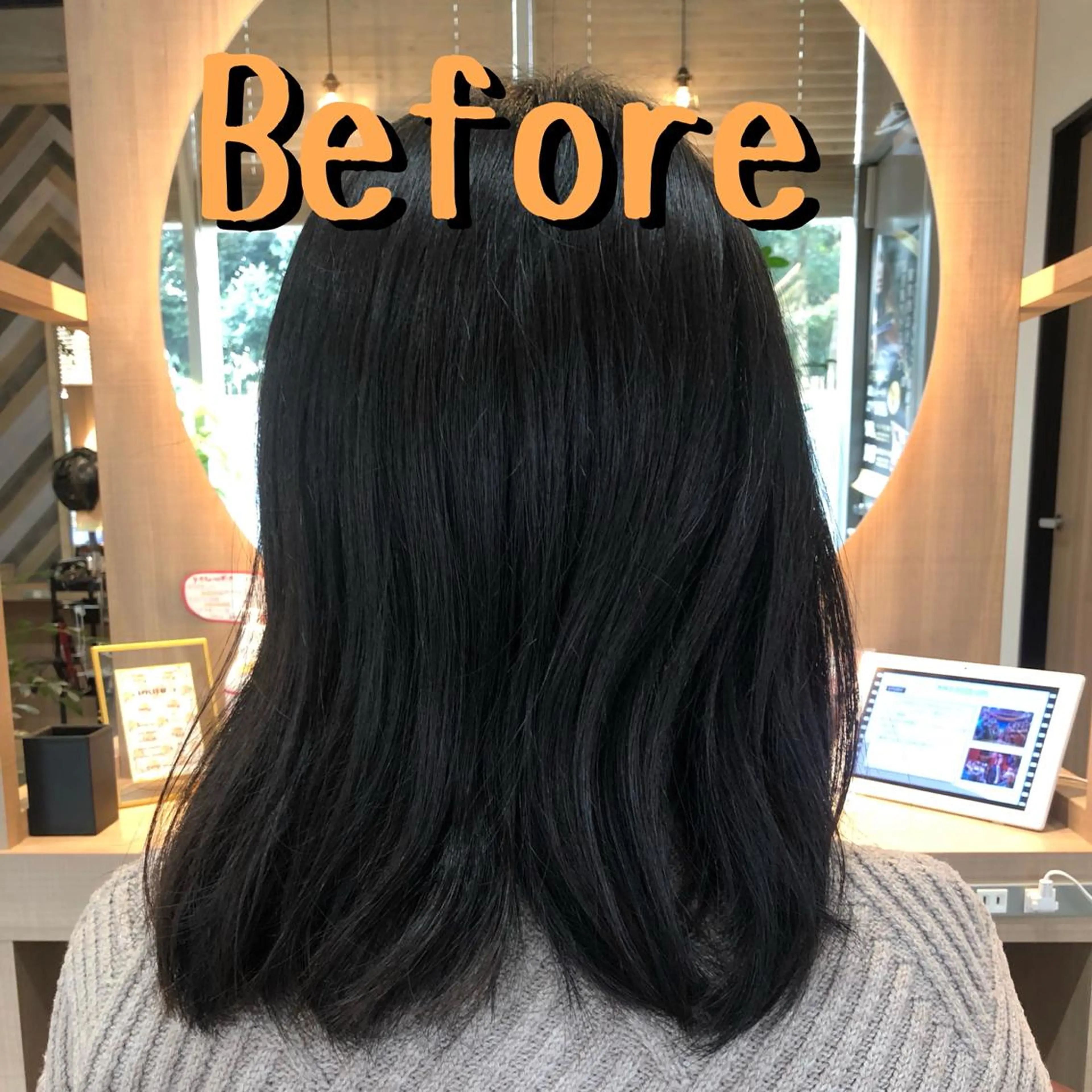 セミロング カット 縮毛矯正 トリートメント 美髪✨髪質改善特化 🦩対馬🦩のヘアスタイル