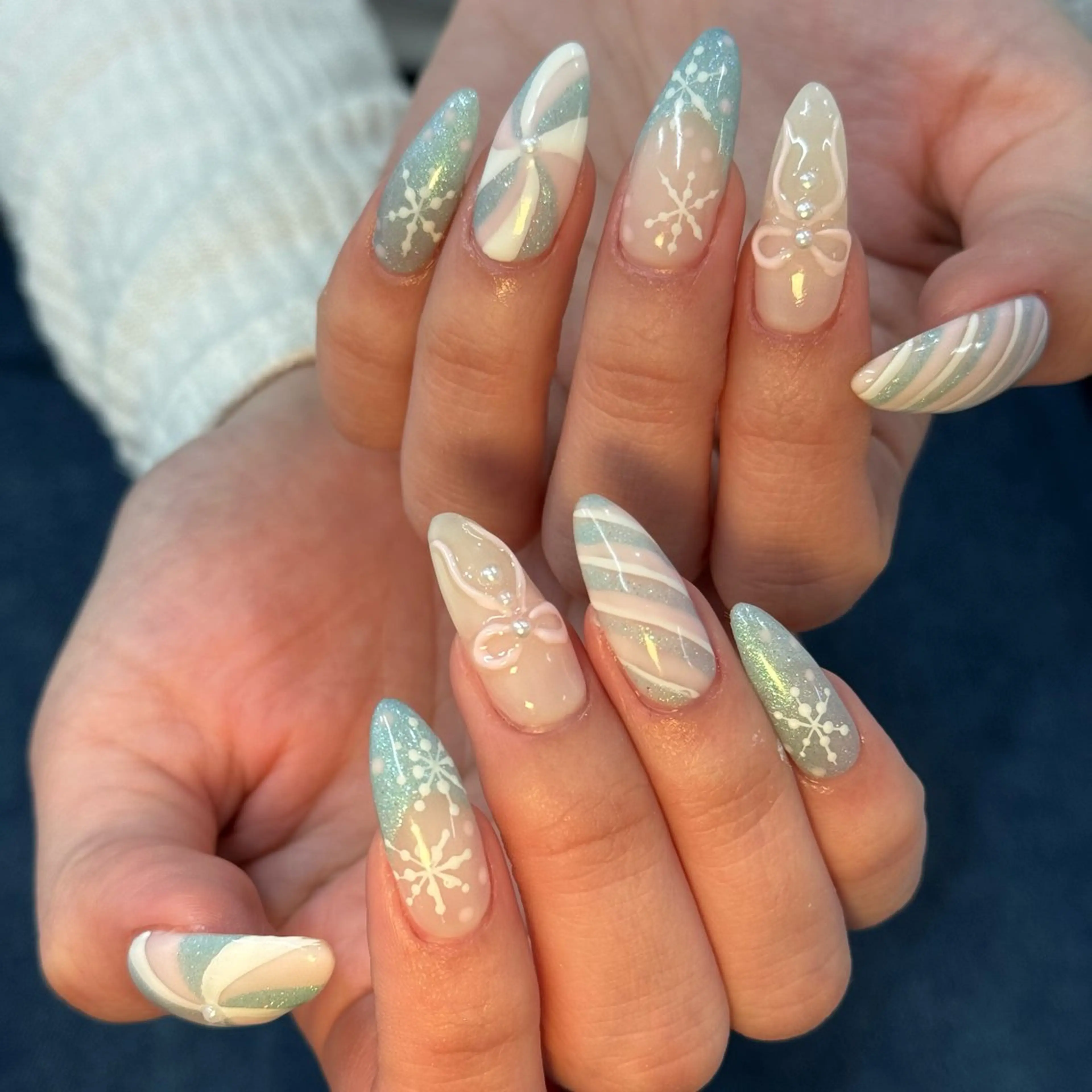 ネイル ハンドネイル ミチ💖吉祥寺💖 icebbleuのネイルデザイン