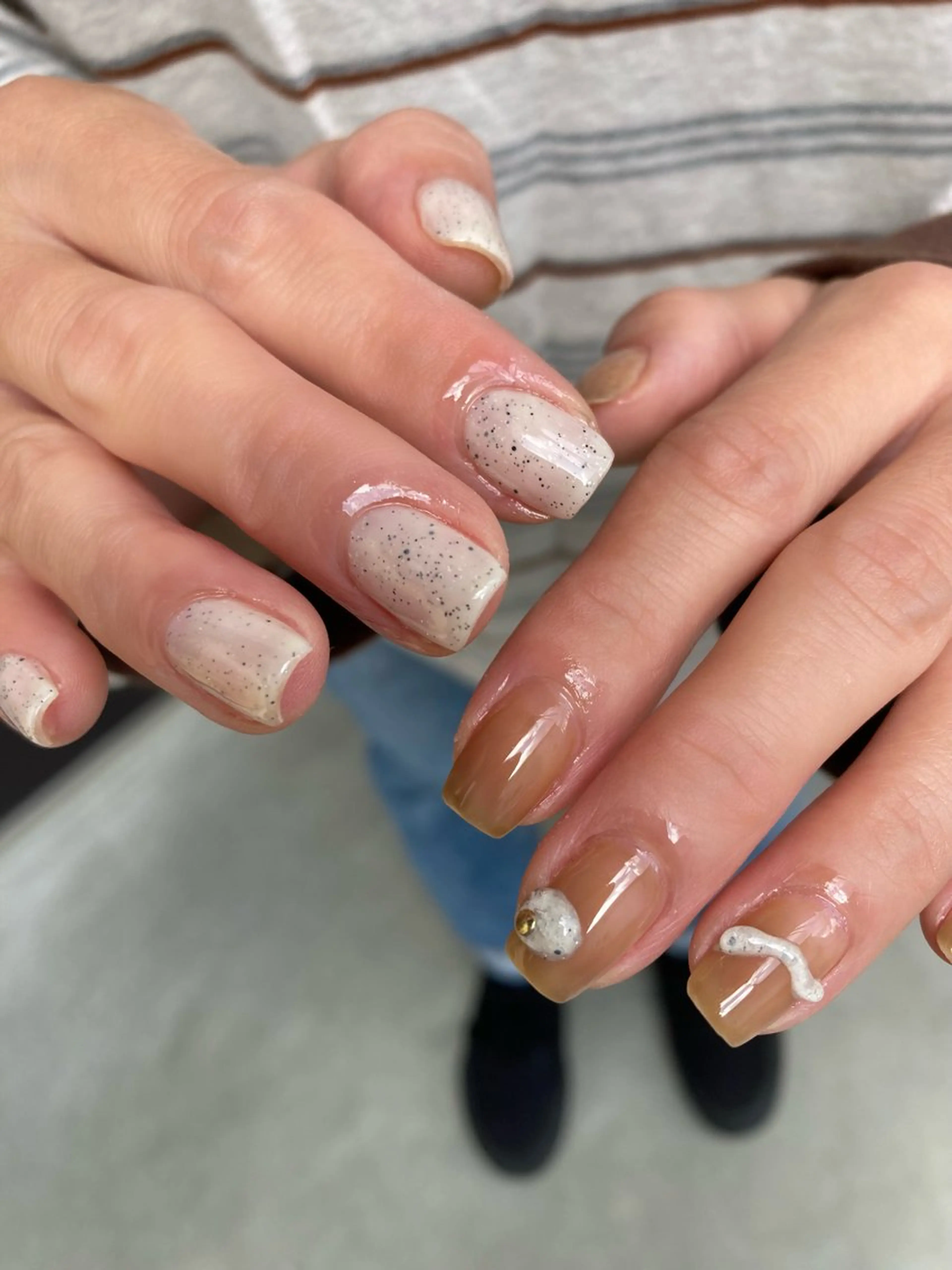 ネイル アートネイル ワンカラーネイル リビングサロン ricca【リッカ】のネイルデザイン