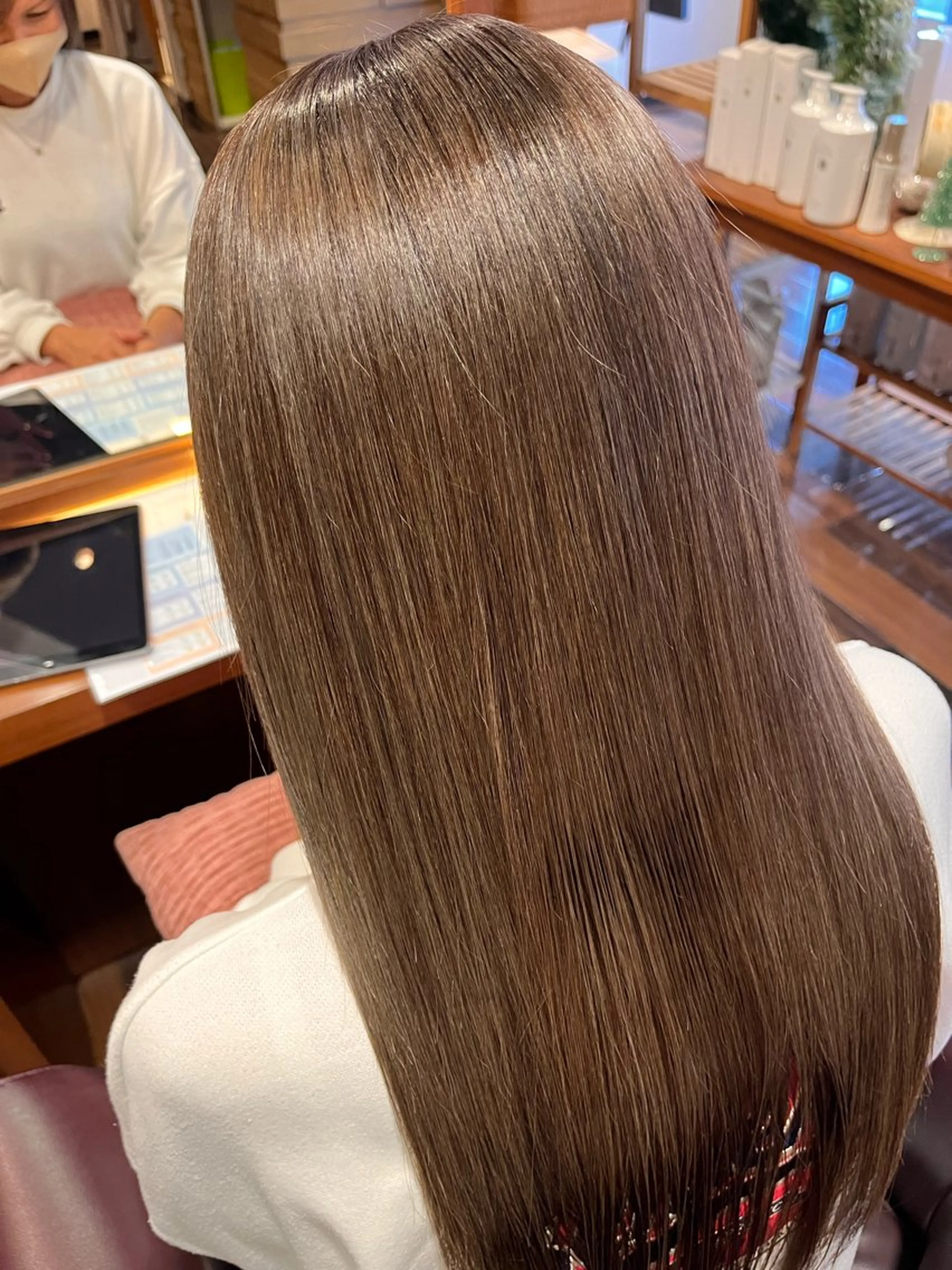 ロング トリートメント ヘアカラー トリートメント サイトウ ナツキ/髪質改善のヘアスタイル