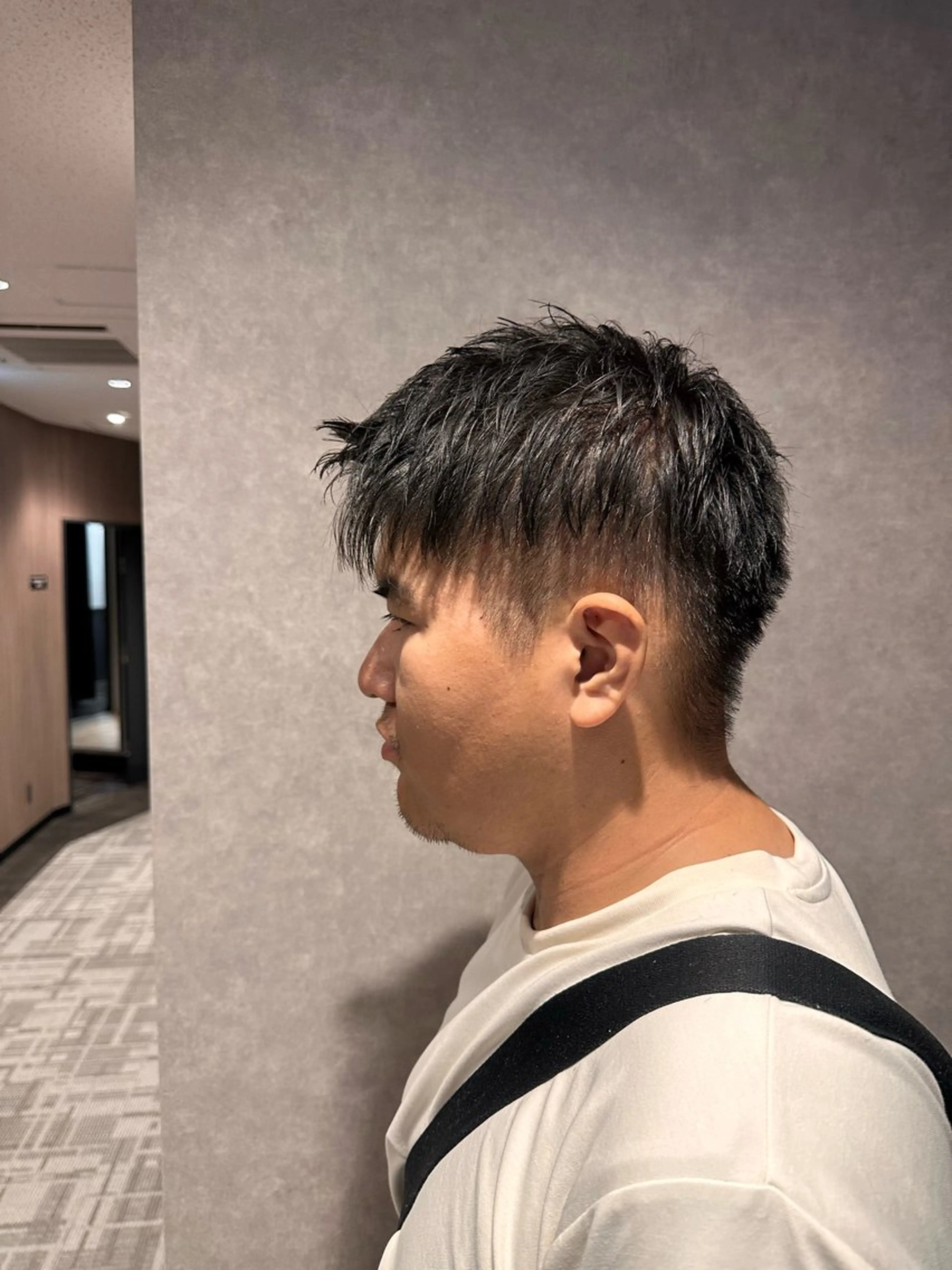 ショート メンズ 田中 瑠星のヘアスタイル