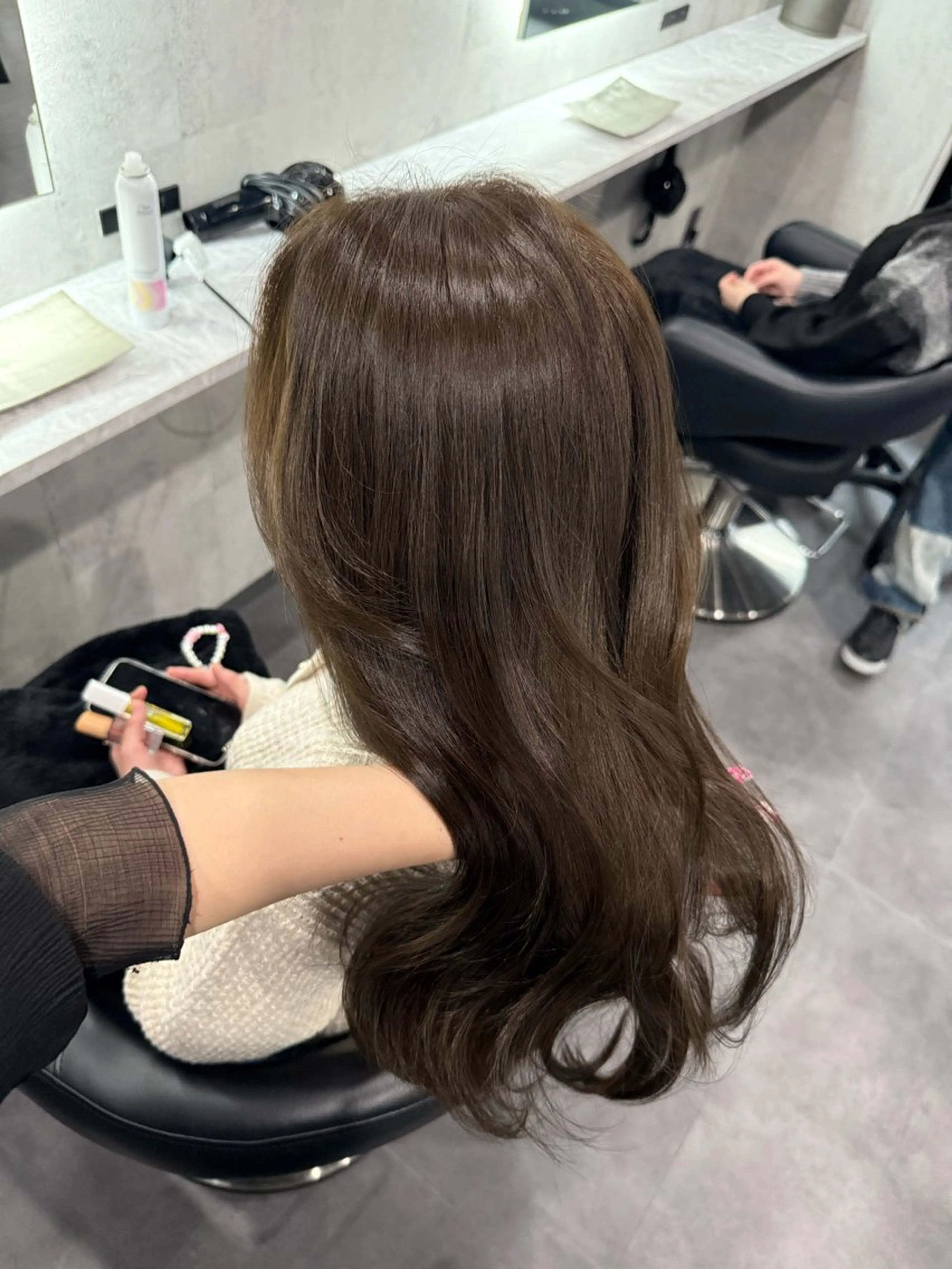 セミロング LAVEL 渋谷 髪質改善 レイヤーカット所属・💖艶髪/韓国ヘア 💖asukaのヘアスタイル