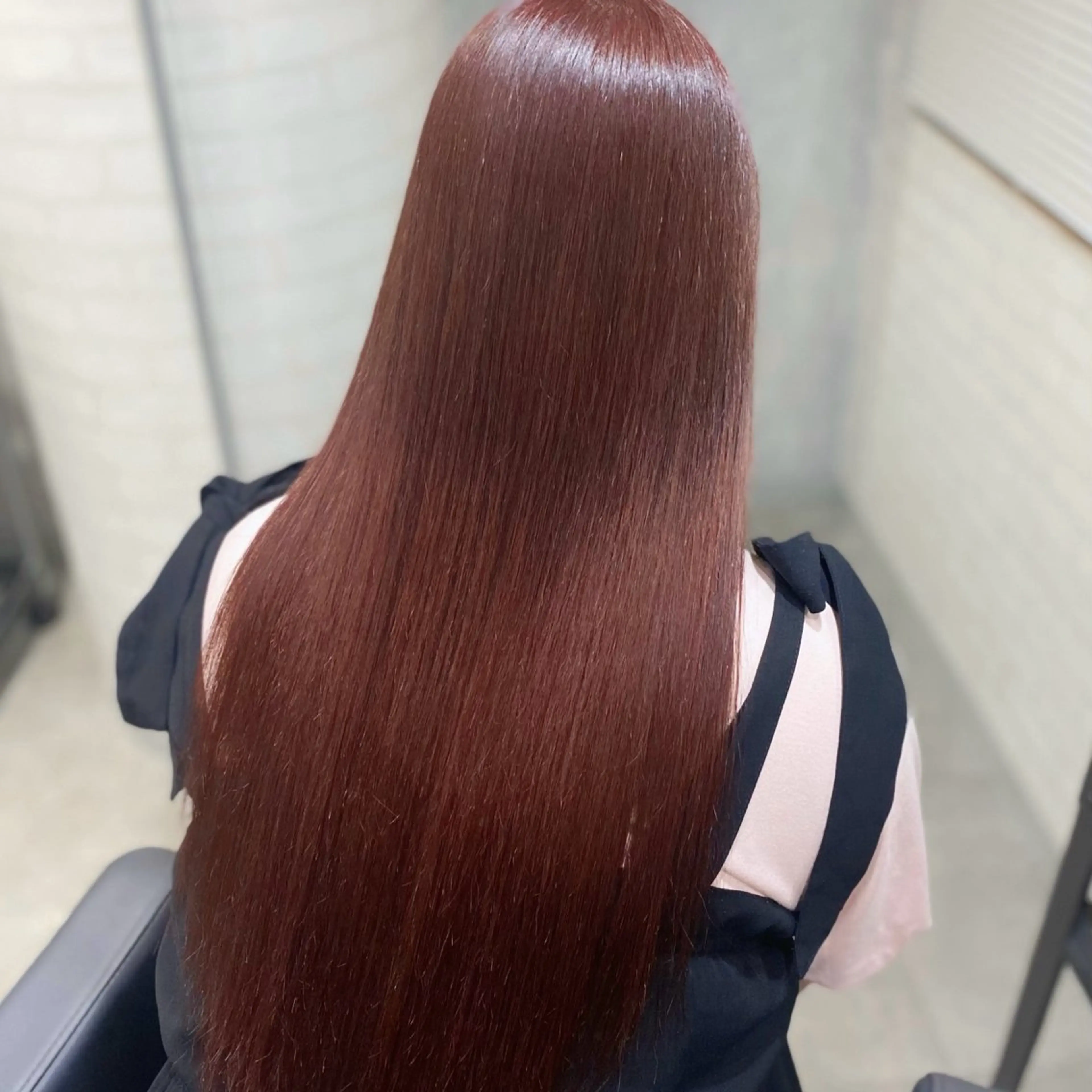 ロング カラー 透明感カラー カット ヘアカラー トリートメント shiori/透明感 /顔周り/髪質改善のヘアスタイル