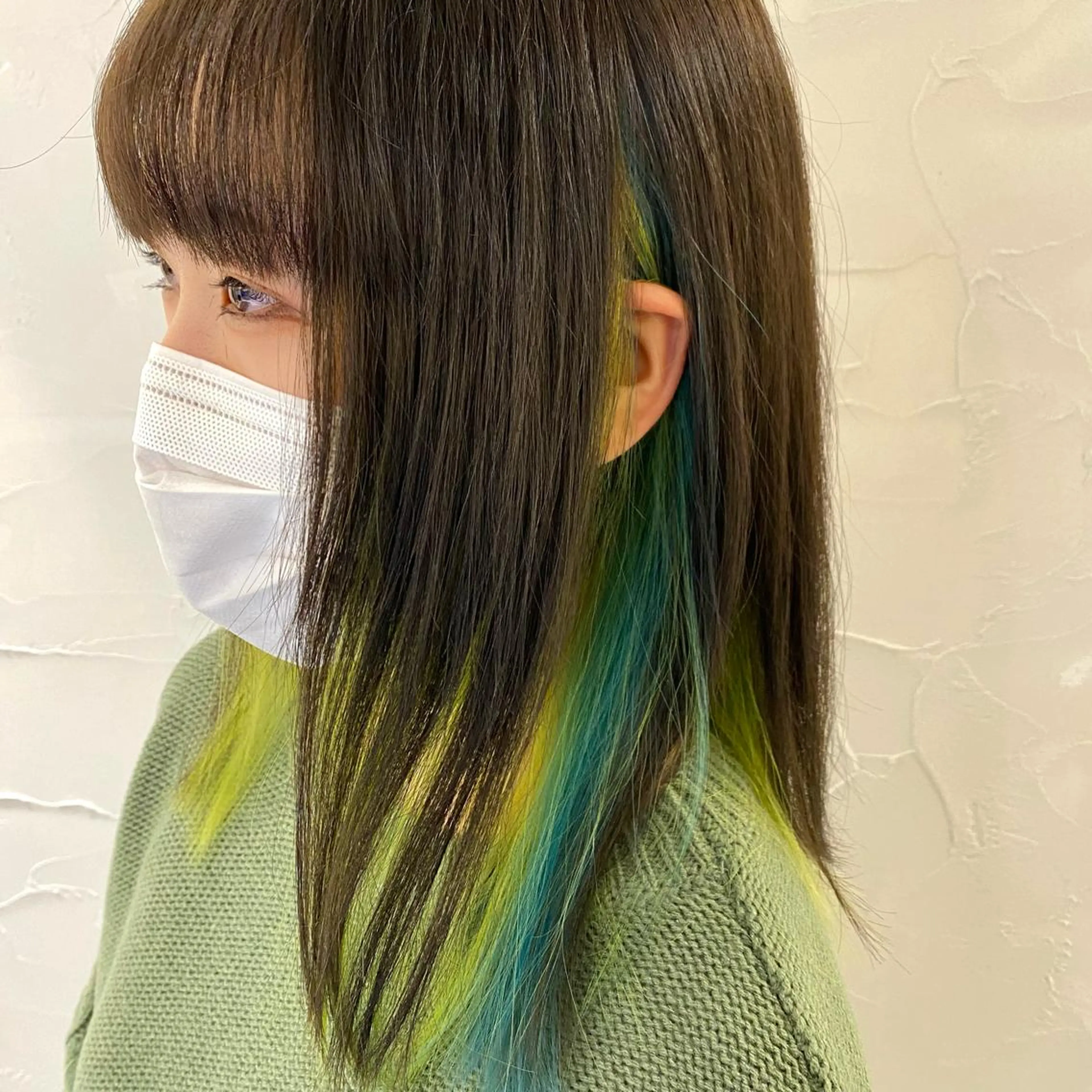 セミロング カラー ヘアカラー uros.所属・メンズパーマ/ エクステ🌞セナのヘアスタイル