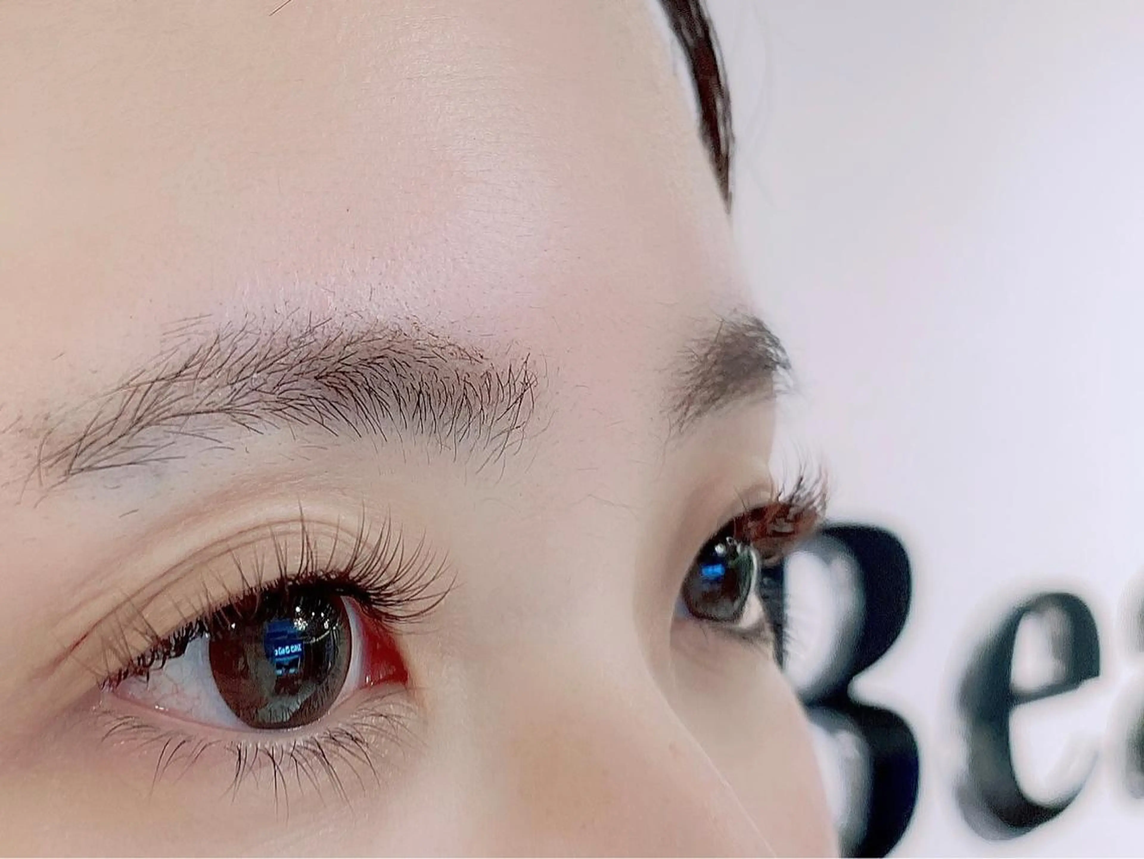 【ボリュームUP🌷】フラットマットラッシュ💚140本まで付け放題... コーティング付✨🍎の写真