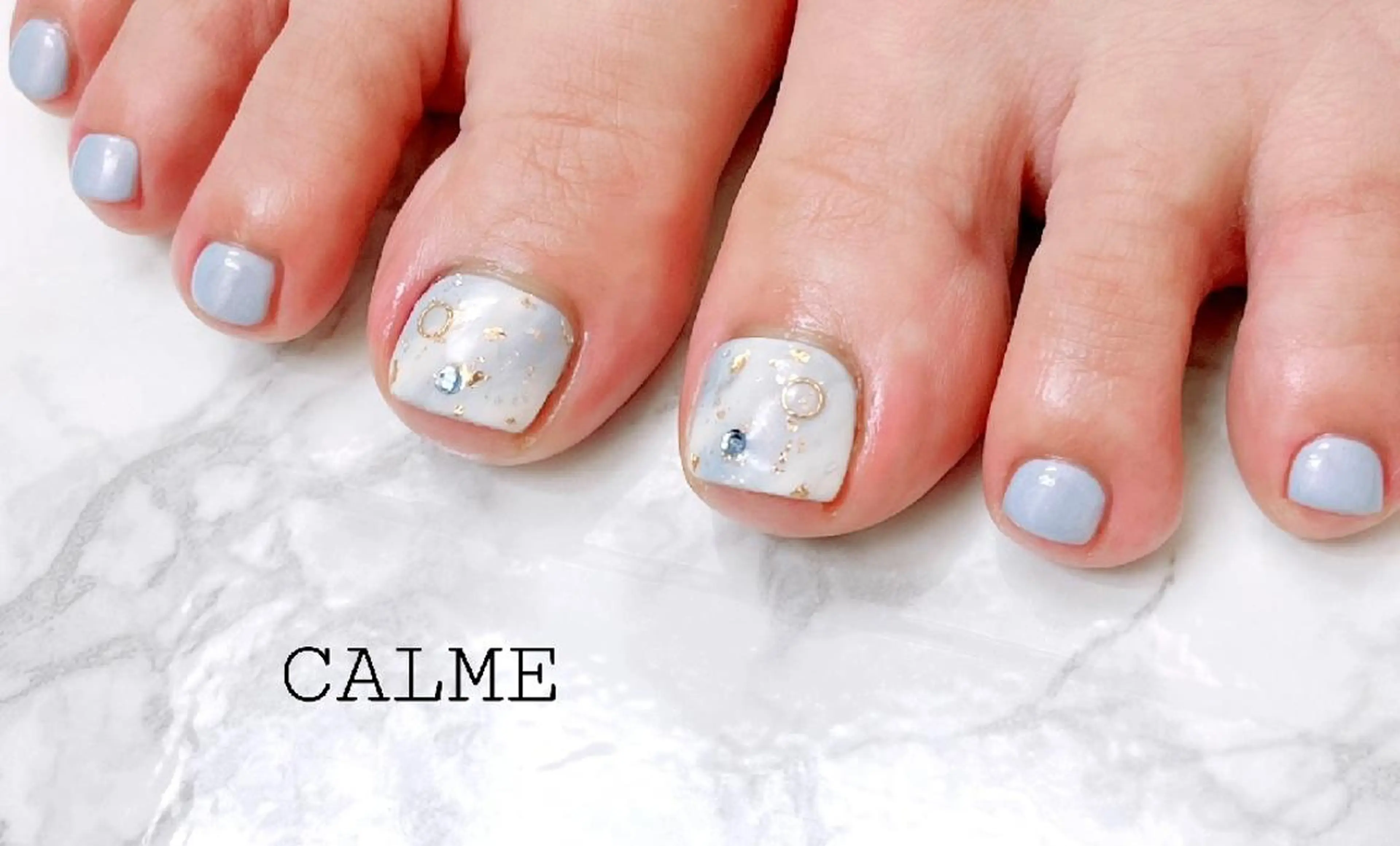 ネイル フットネイル CALME ♡のネイルデザイン