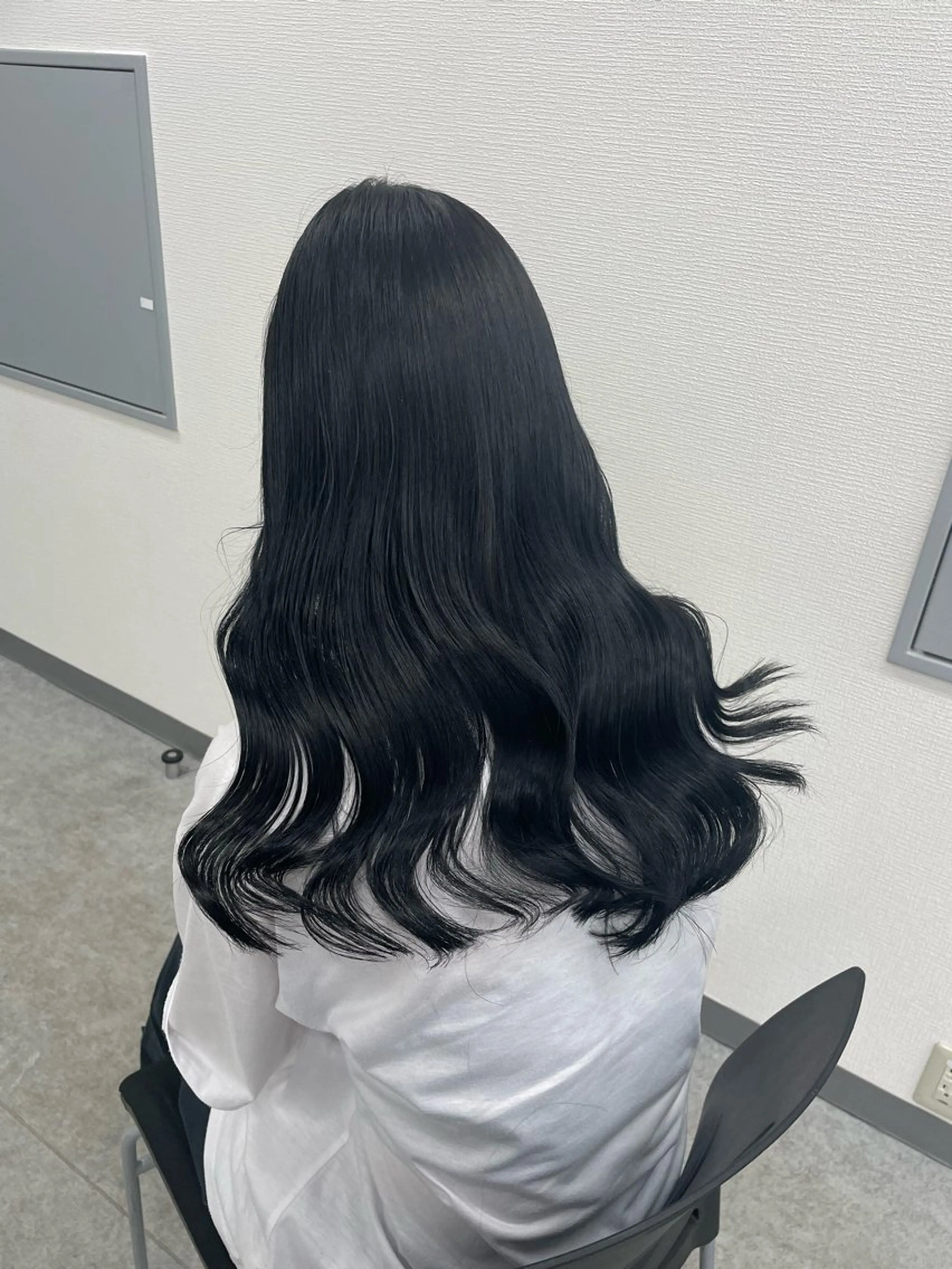 ロング カラー ヘアアレンジ カット ヘアカラー 縮毛矯正 トリートメント ヘッドスパ ヘアセット ‎🤍韓国ボブ/ 縮毛矯正🪽‪ひかりのヘアスタイル