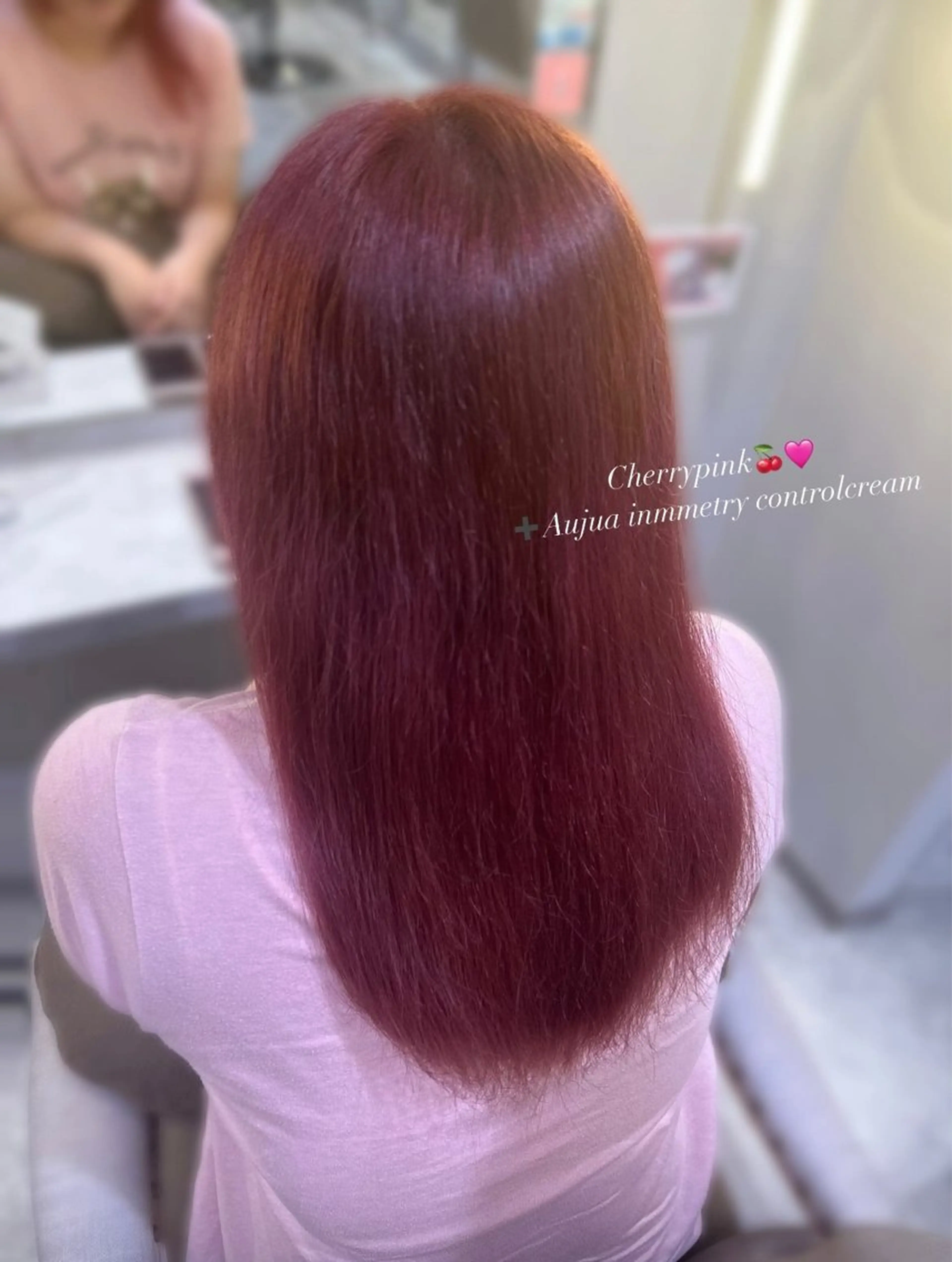 セミロング カラー ヘアカラー トリートメント 🤍ふんわりアイドル カラー🎀Rio🪽のヘアスタイル