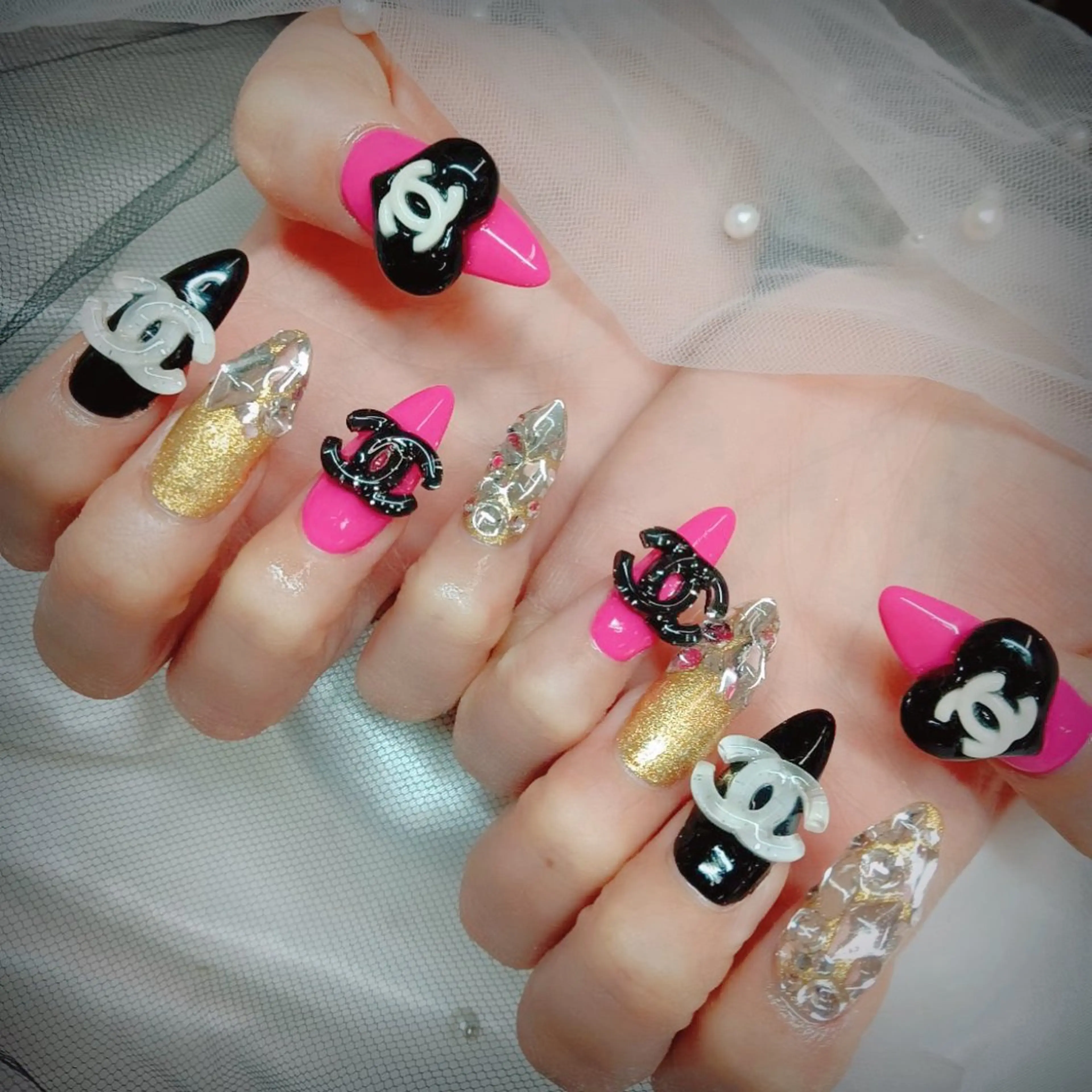 ネイル ハンドネイル 柘植 祐子のネイルデザイン