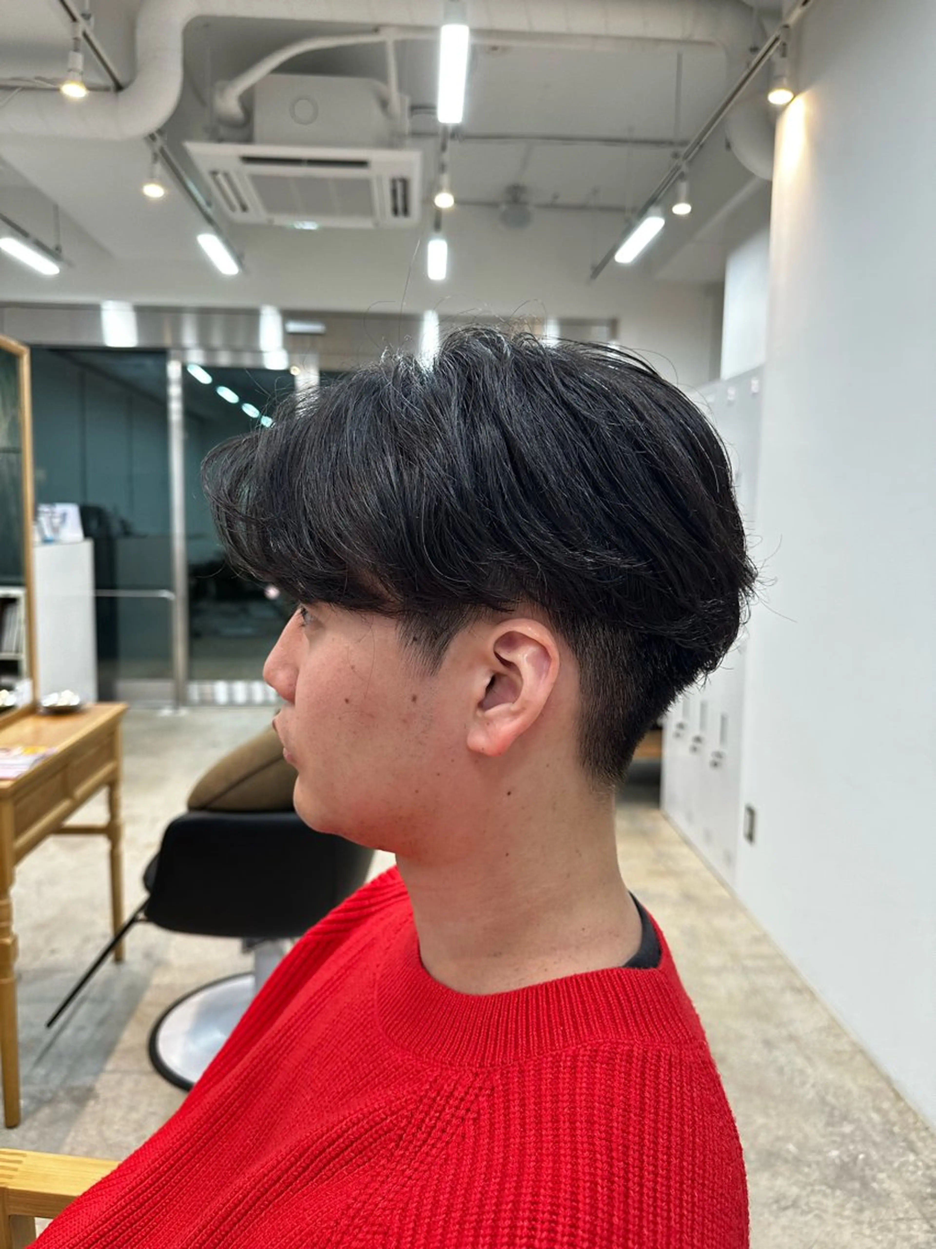 ショート パーマ カット パーマ 伊藤 郁弥のヘアスタイル