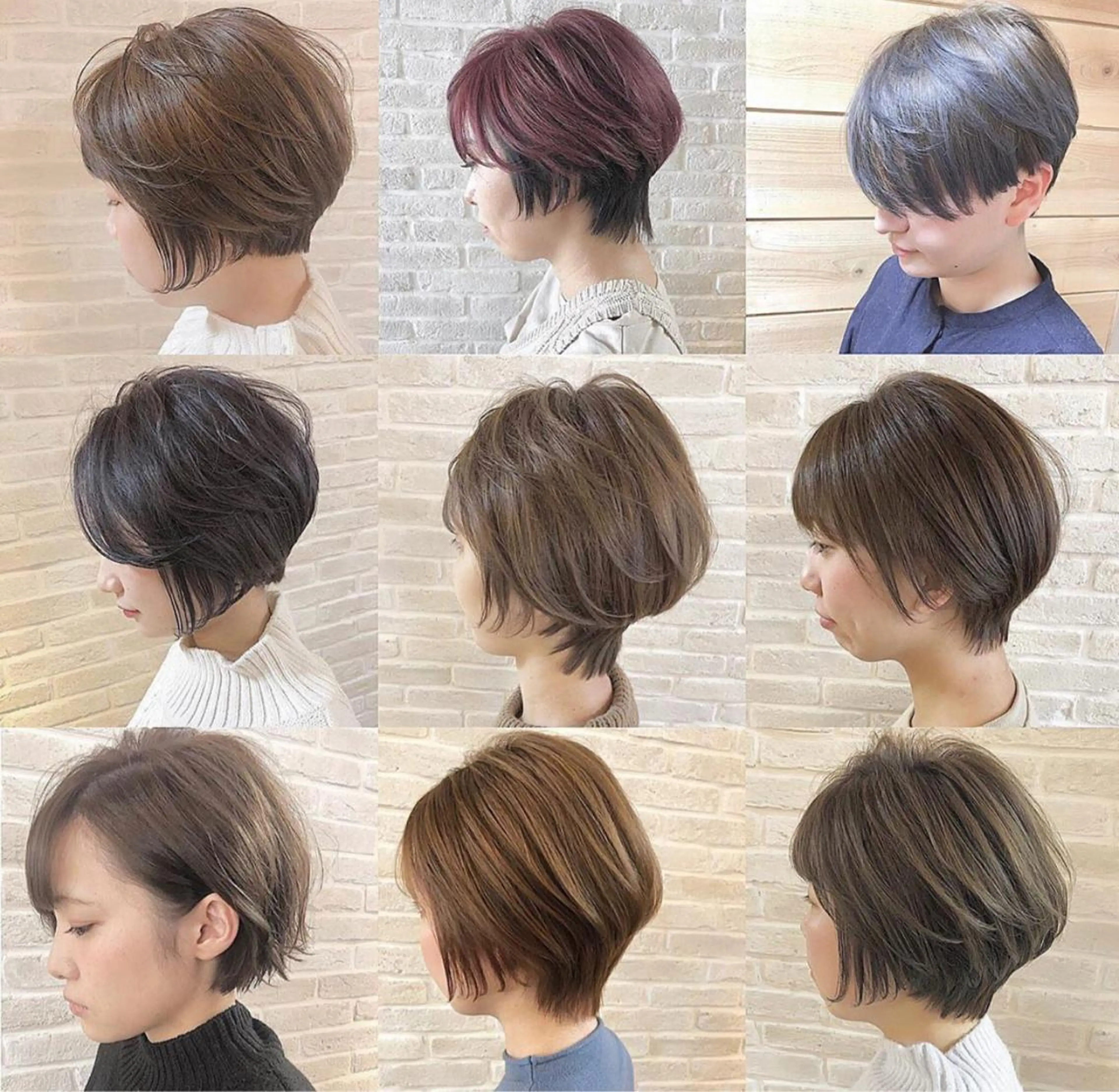 ショート カラー hair salon Ranun髪質改善のヘアスタイル