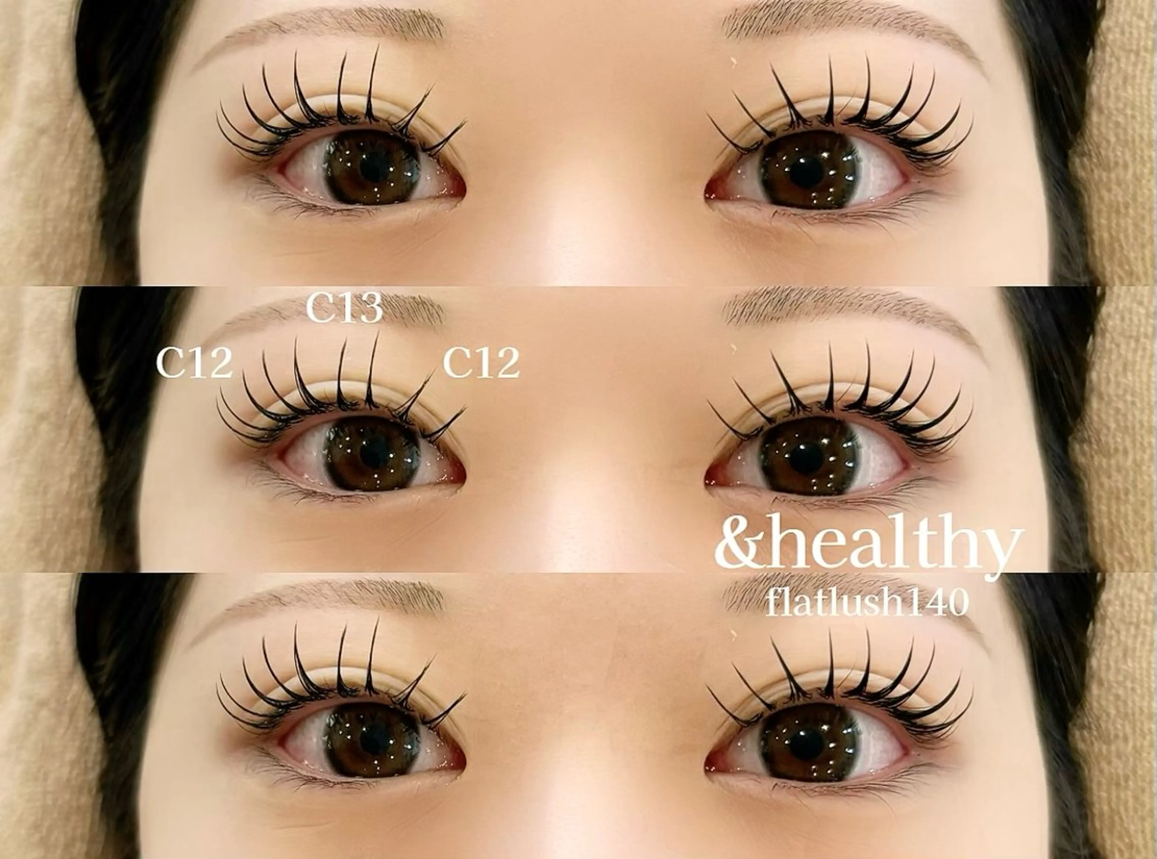 【💖&healthy①💖】フラットラッシュ&パーマ（80本10000円）（100本11000円）の写真