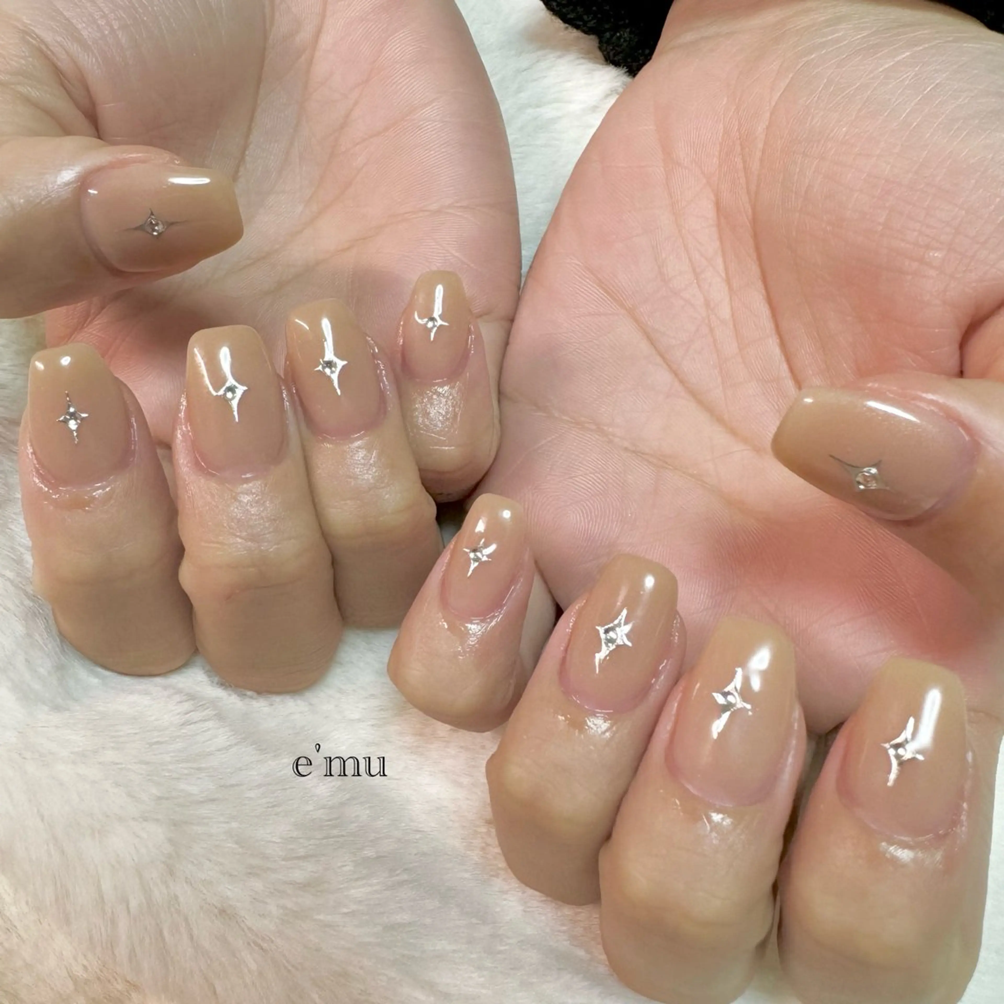 ネイル 韓国ネイル ハンドネイル nail salon e'mu💐のネイルデザイン
