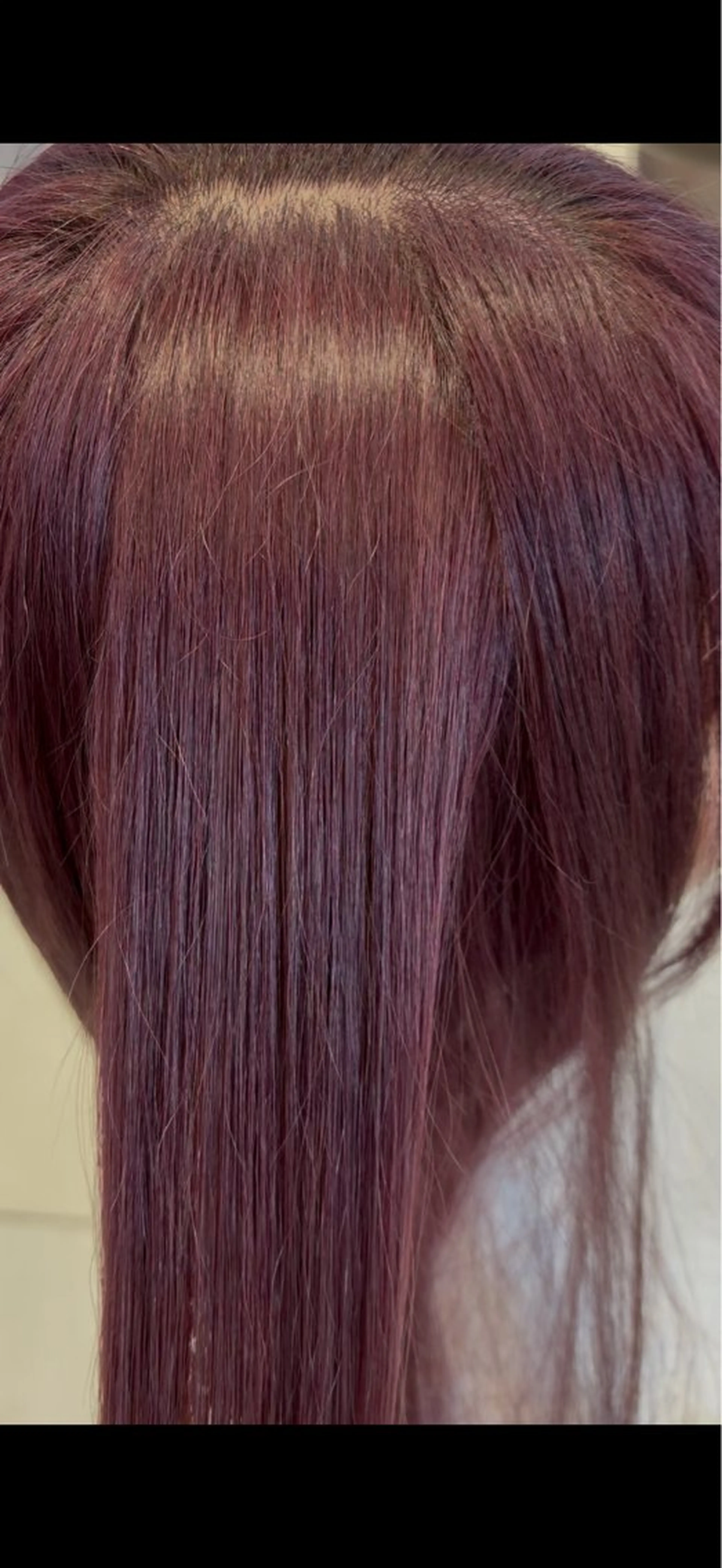 カラー ピンクカラー 井上 さくらのヘアスタイル