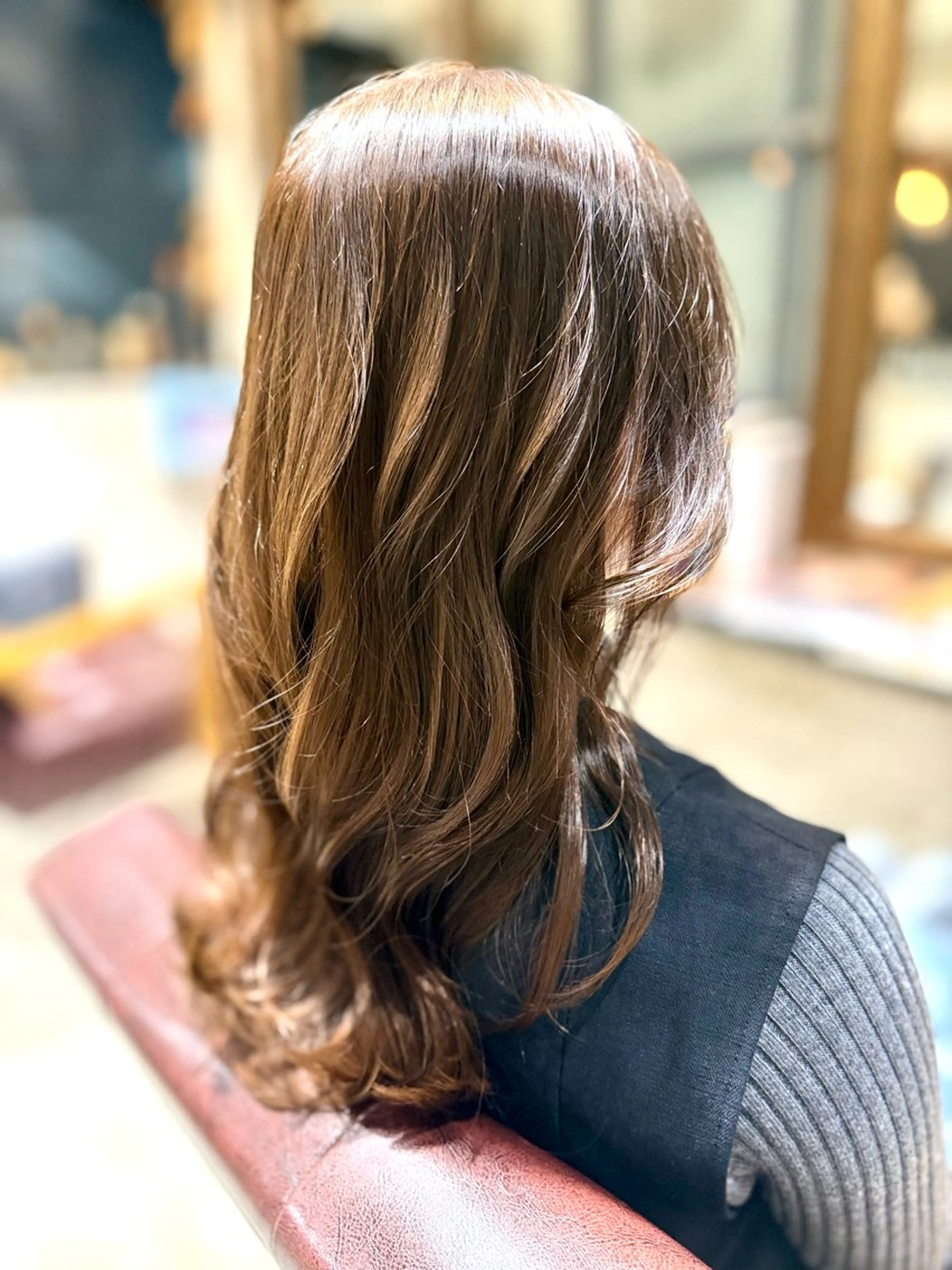 セミロング カラー ヘアアレンジ Calenda/ パーソナル美髪サロンのヘアスタイル