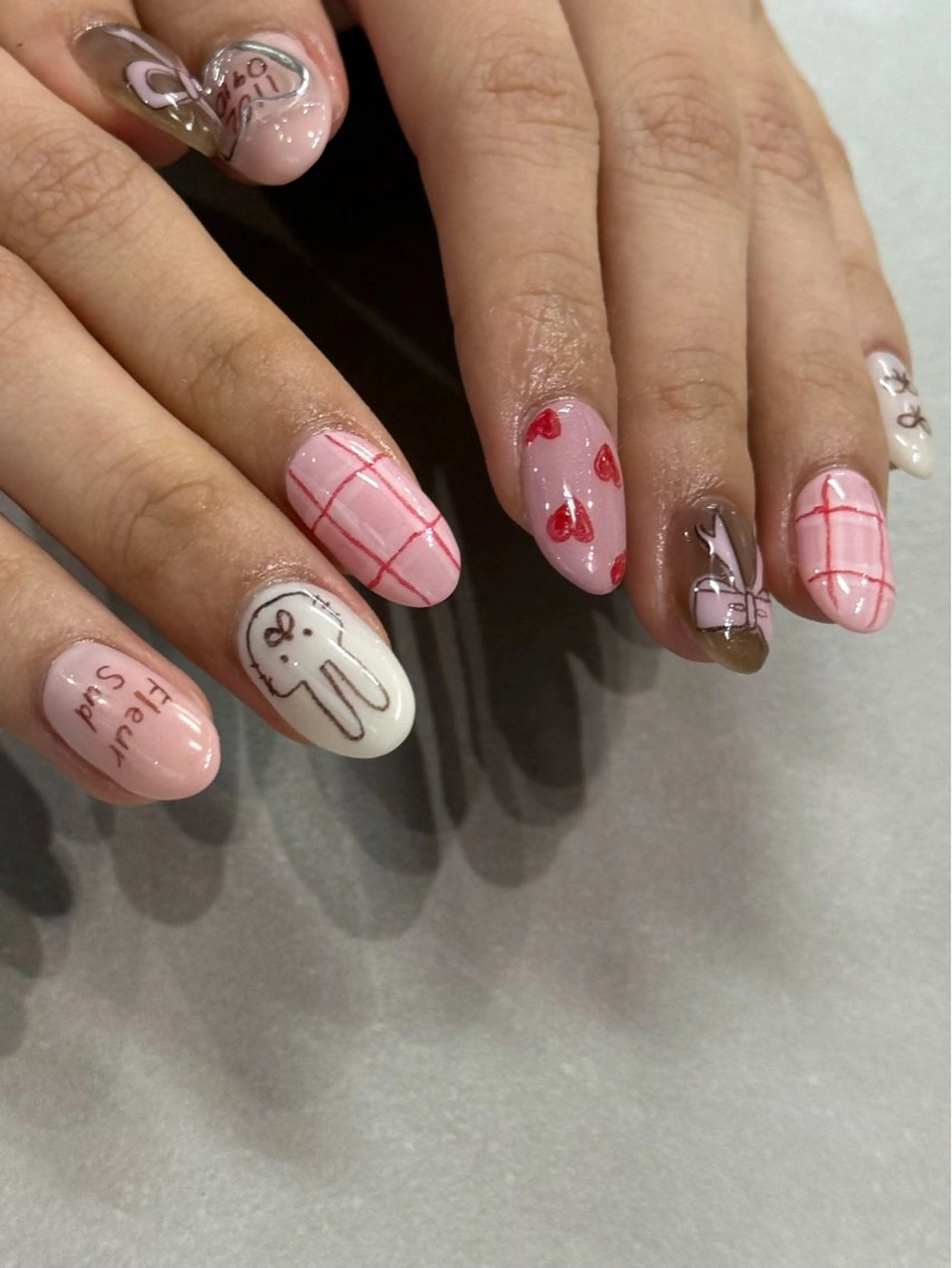 ネイル ハンドネイル MISATO ネイリスト福岡/薬院のネイルデザイン