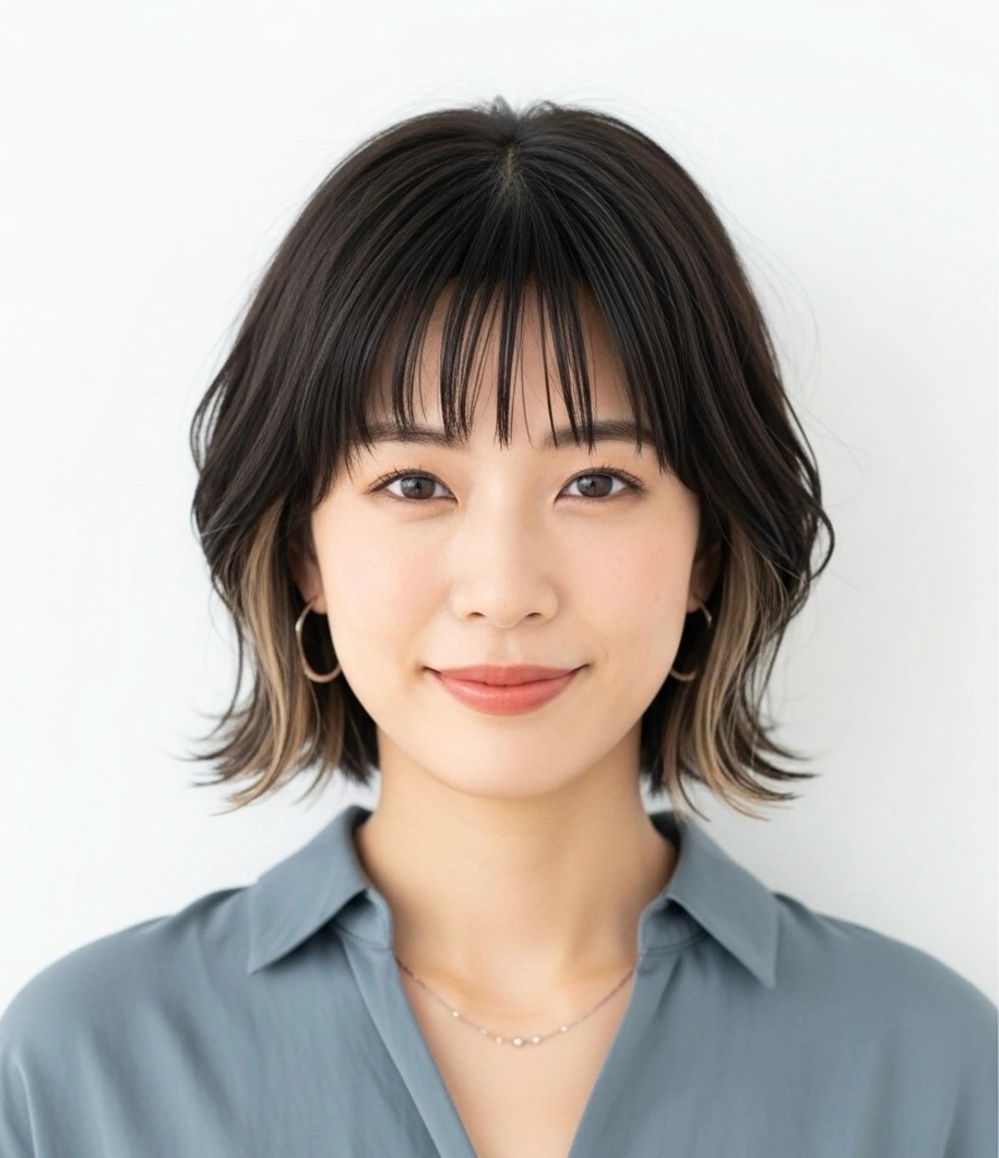 ミディアム カラー ヘアアレンジ Mio ✂︎ラパーチェのヘアスタイル