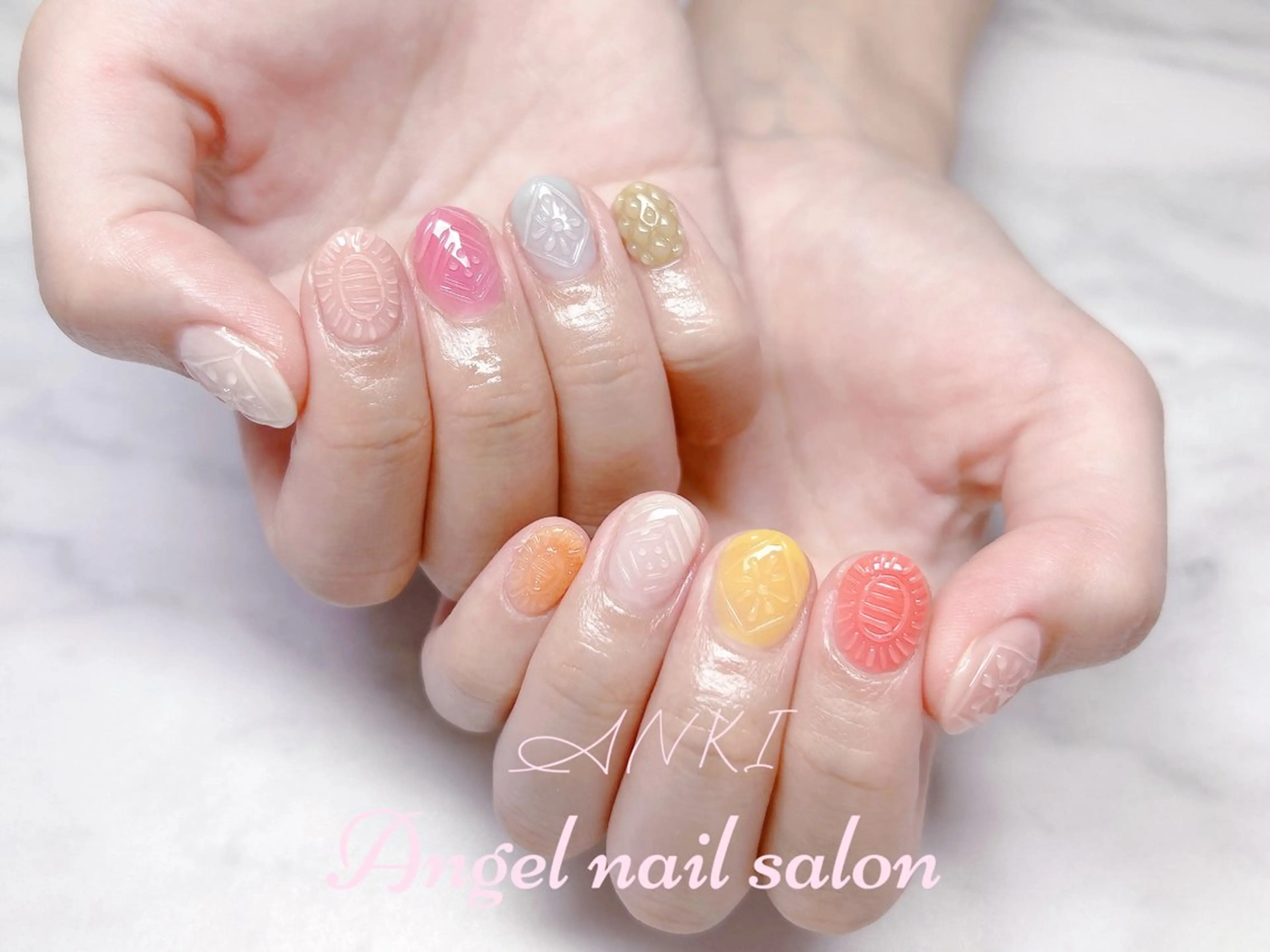 ネイル ハンドネイル ハンドケア Angel nail salonのネイルデザイン