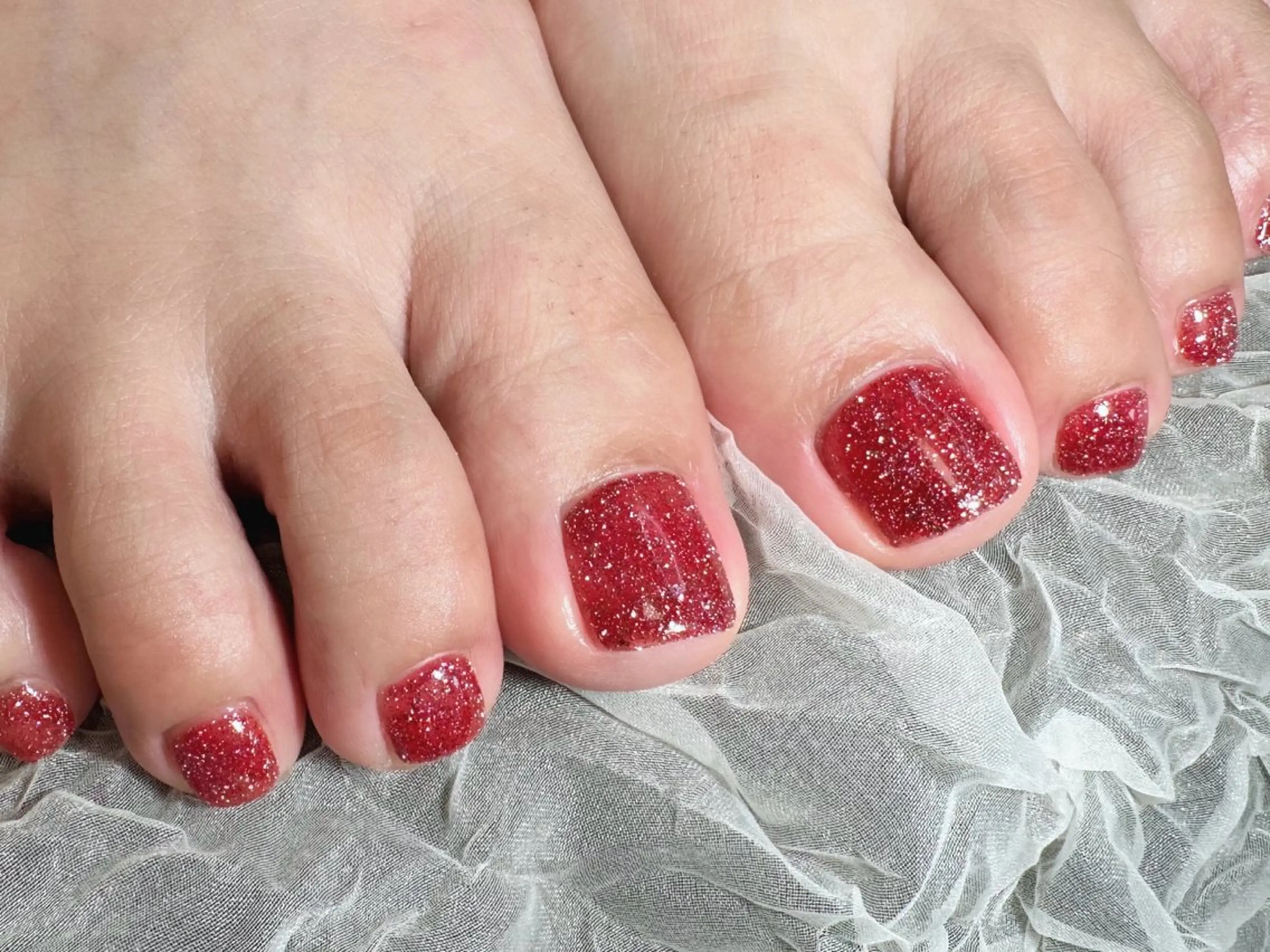 【オフなし/2名限定】ワンカラー かかと角質&しっかり甘皮ケア付の写真