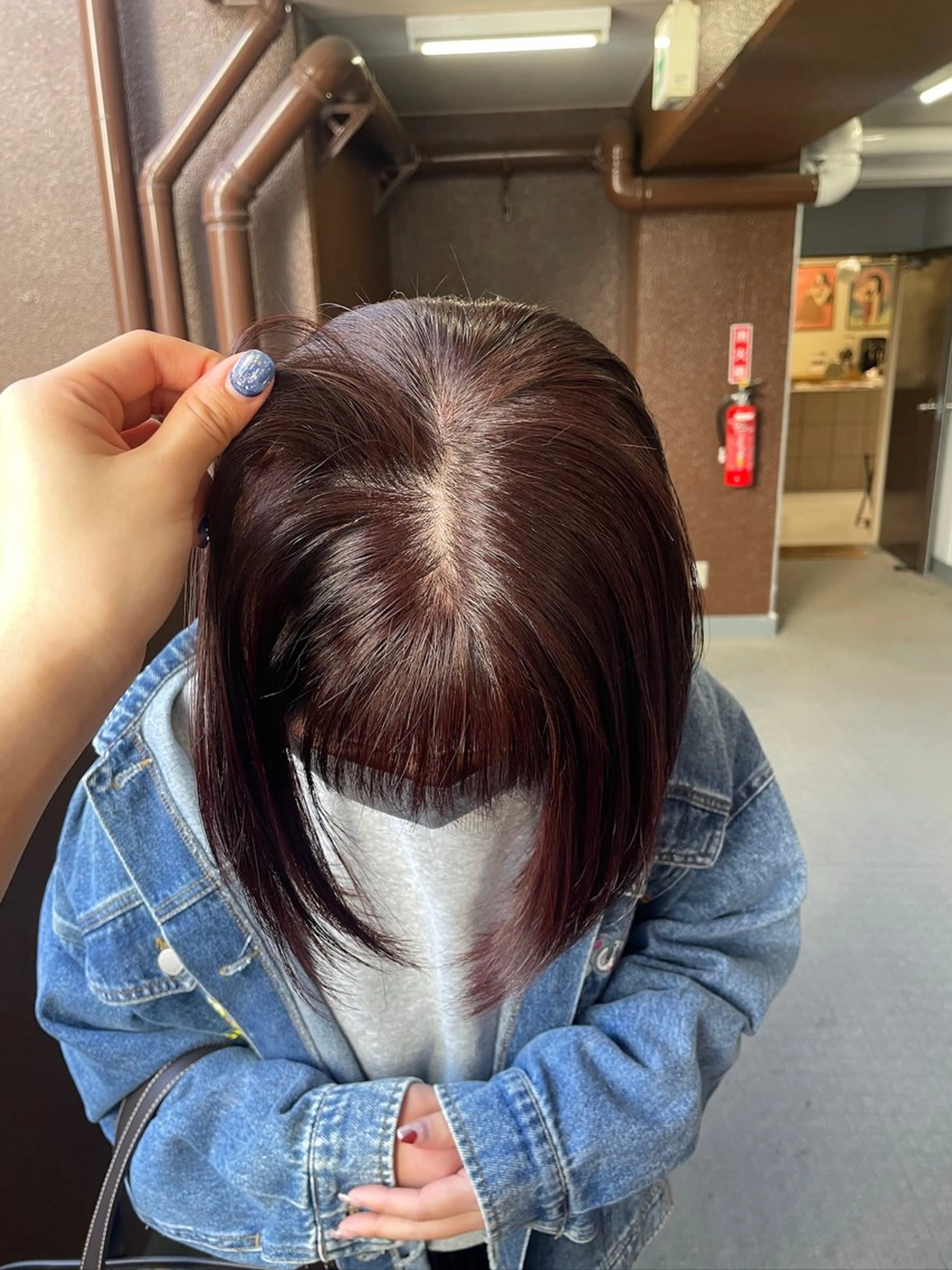 ショート ヘアカラー JURI /HUIのヘアスタイル