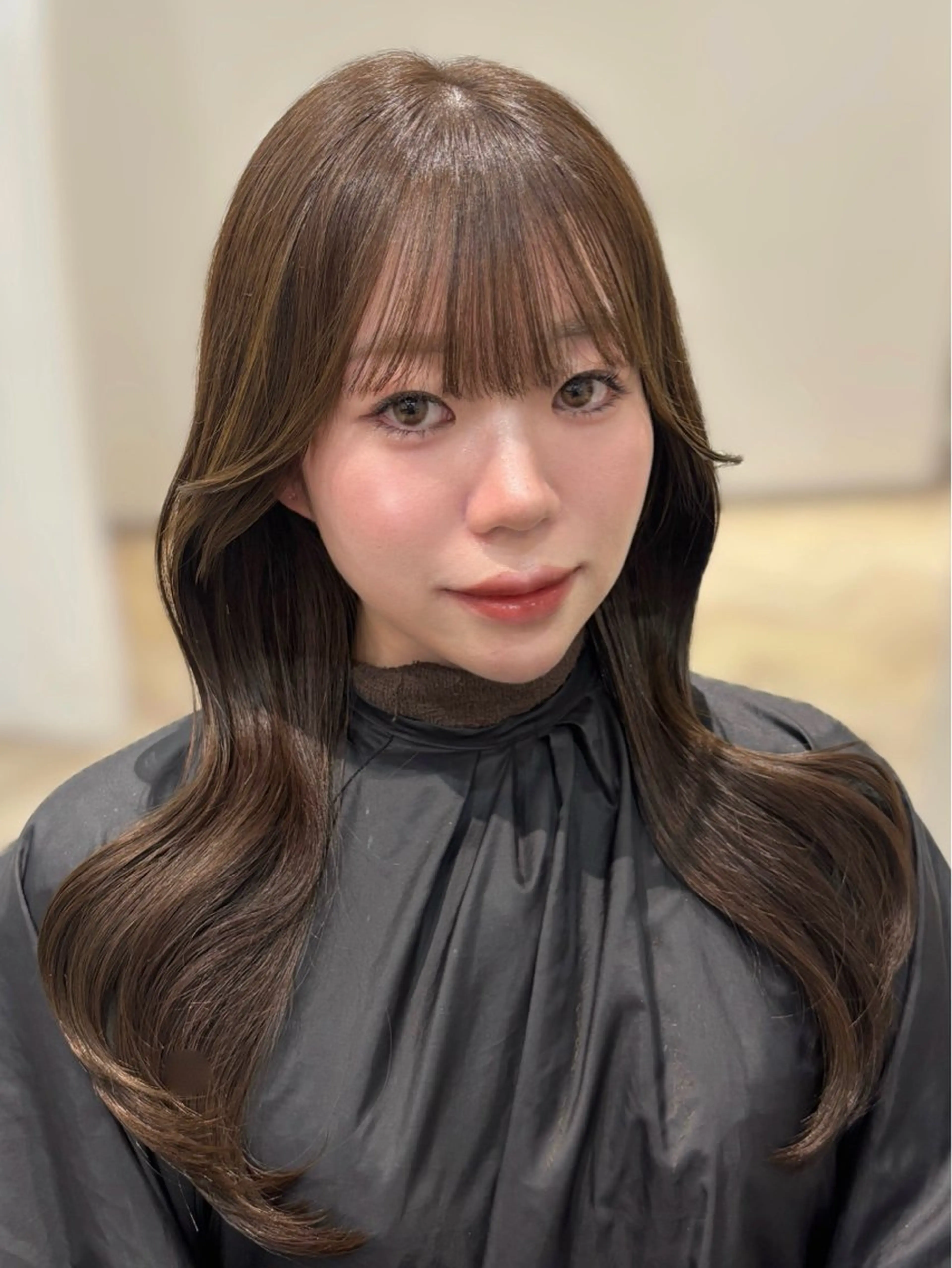 ロング カラー 透明感カラー レイヤーカット カット ヘアカラー トリートメント CHAINON×FeM#所属・名駅/sHiHo/透 明感カラー✨🎀/のヘアスタイル