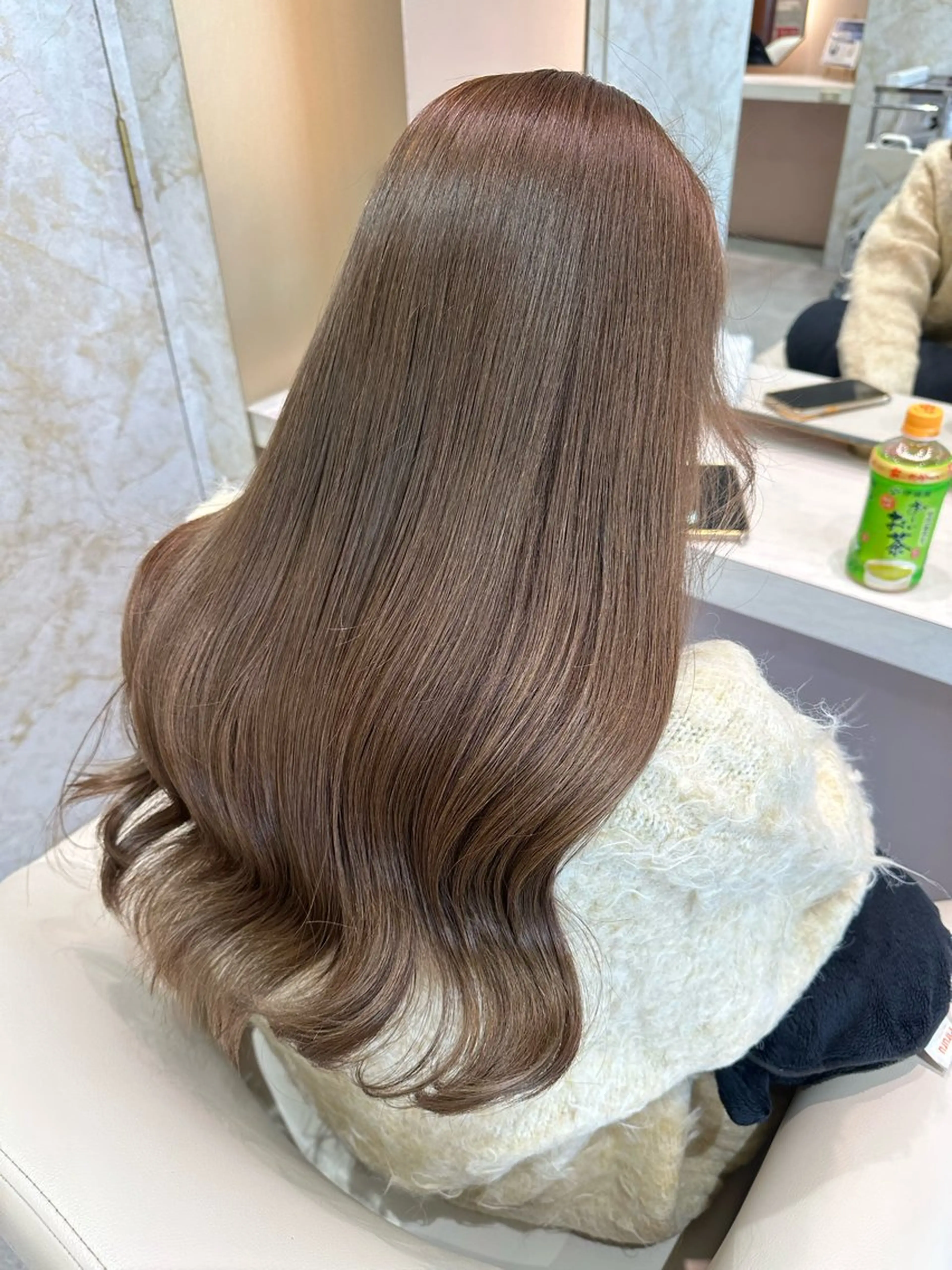 ロング カラー 店長/mao/ 前髪/顔周りカットのヘアスタイル