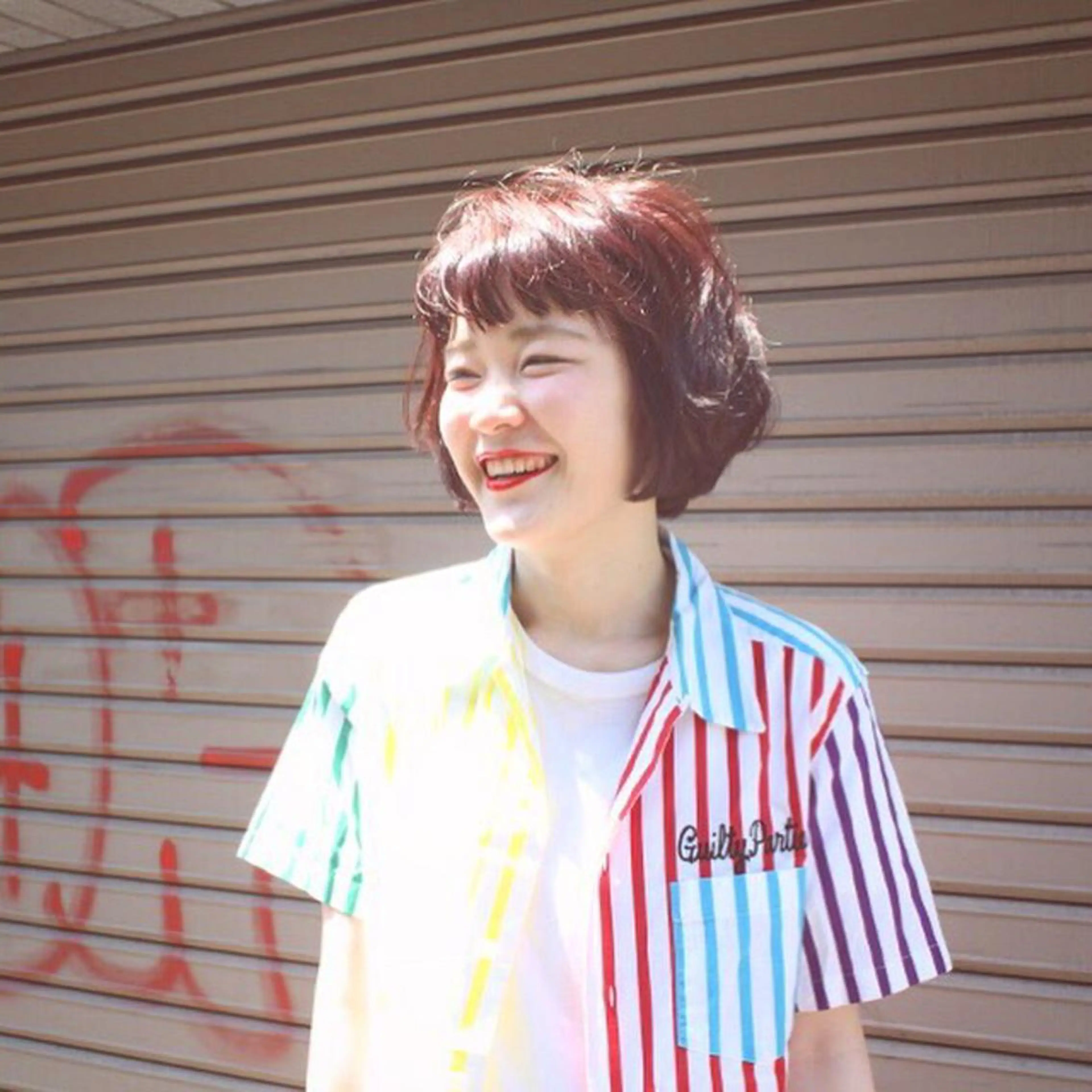 ショート カラー パーマ MIRUCO by KURAKU所属・マキシ ヤスアキのヘアスタイル