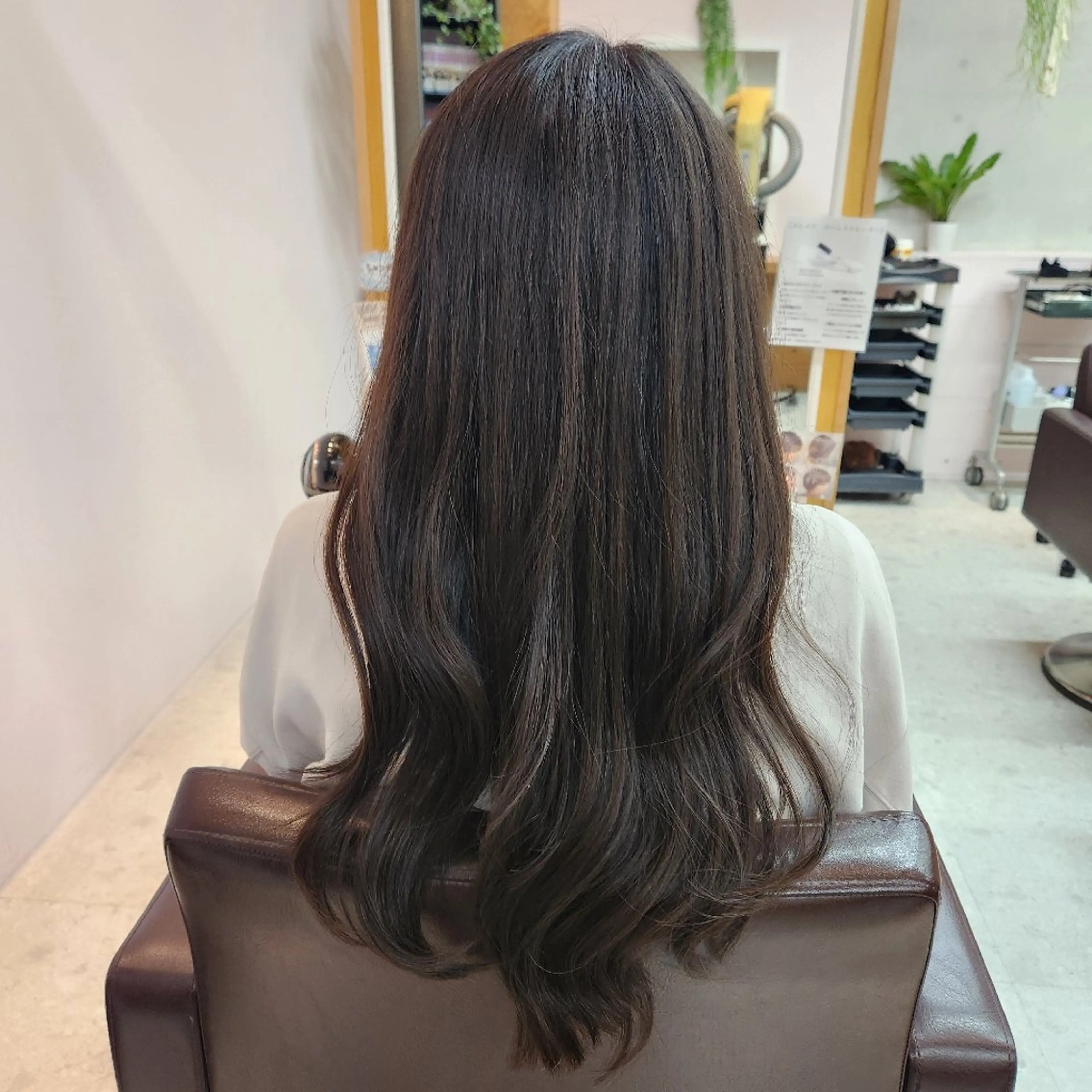 ロング パーマ カット パーマ FORME綱島店所属・FORME野口 晴香のヘアスタイル