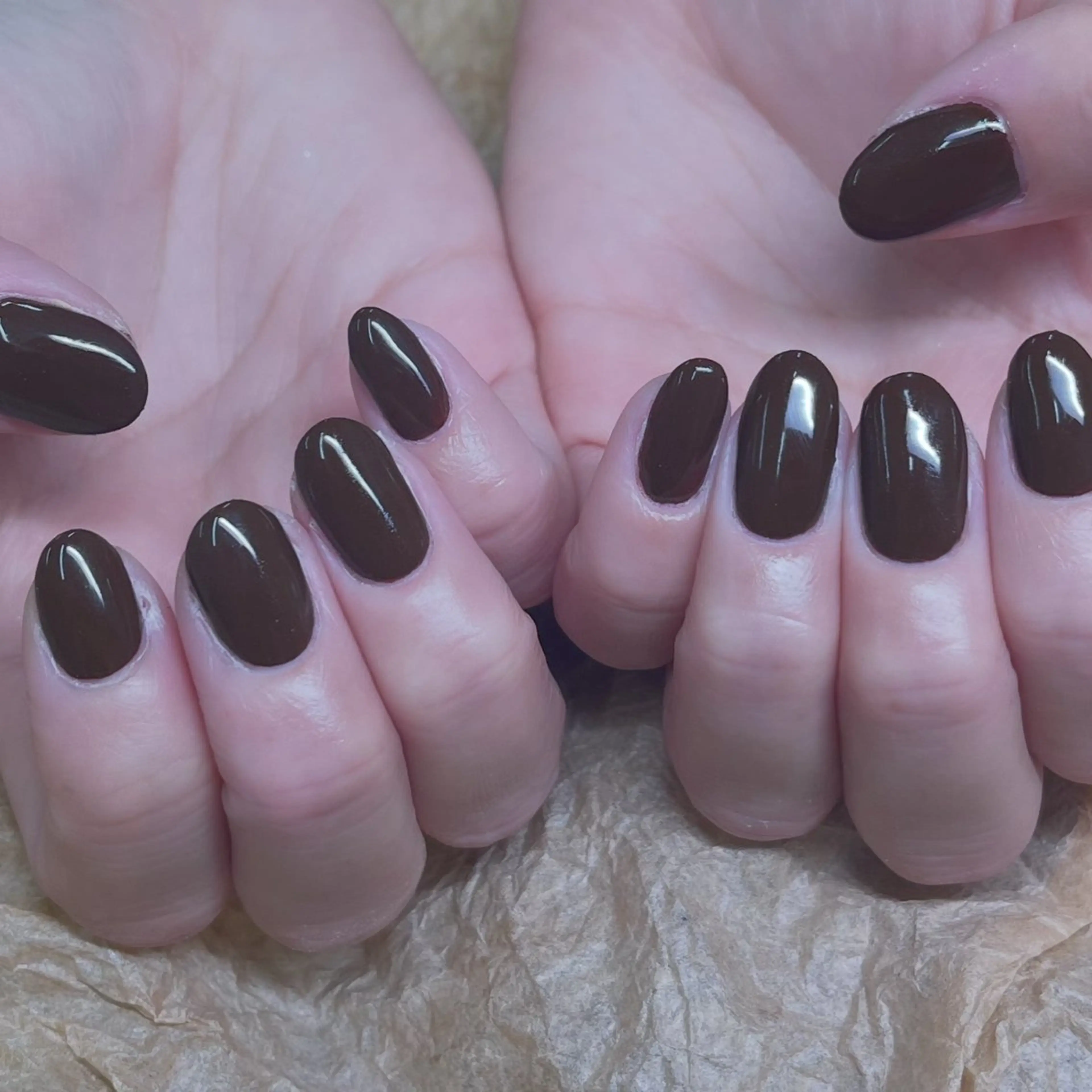 ネイル 持ち込み ワンカラーネイル ワンホンネイル ToliyDeliy Nail Salonのネイルデザイン