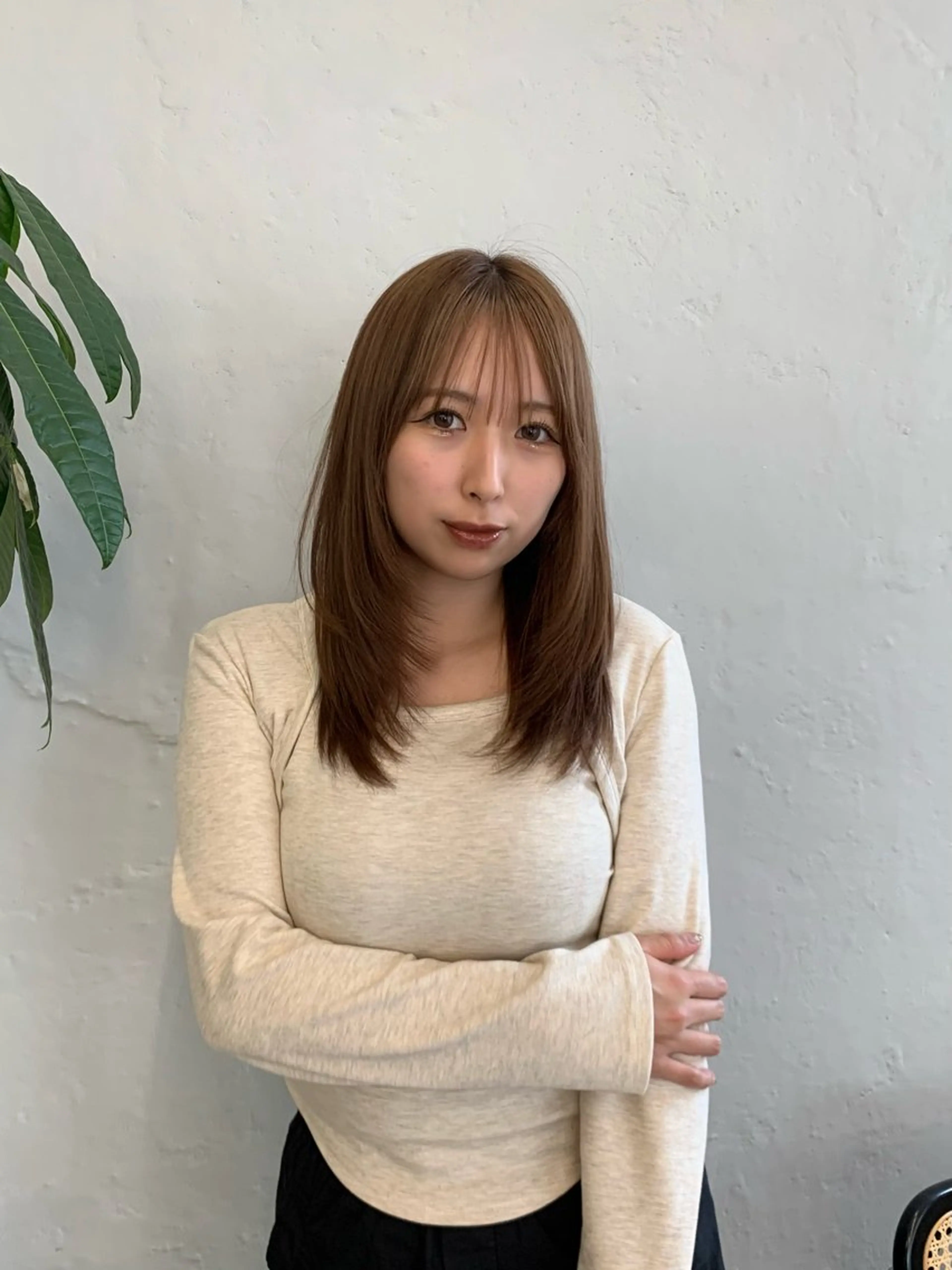 【当日限定✨】レイヤーカット＋透明感カラー＋保湿トリートメントの写真