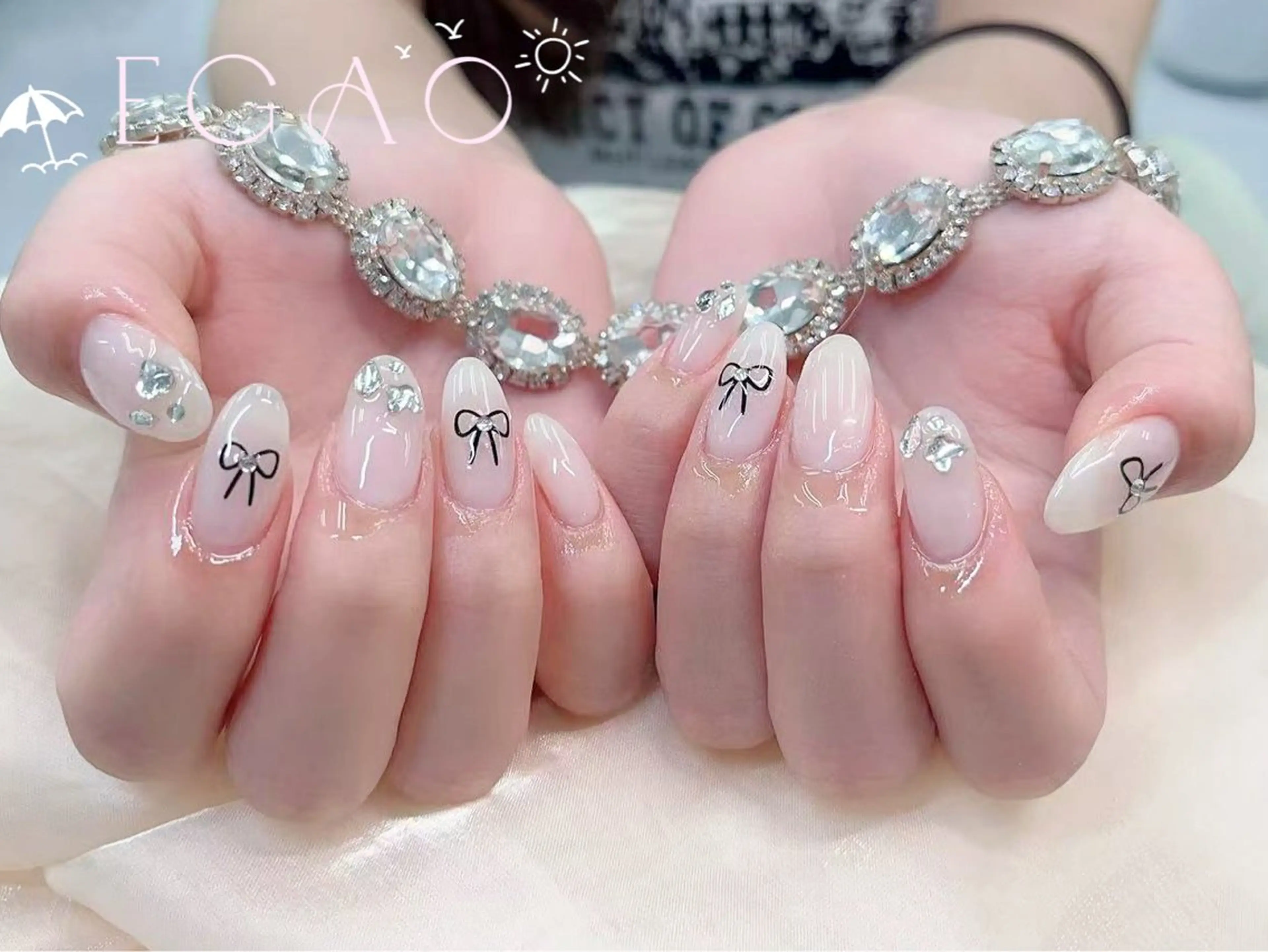 ネイル アートネイル フットネイル フレンチネイル ジェルネイル グラデーション ハンドネイル Egao Nail Salonのネイルデザイン