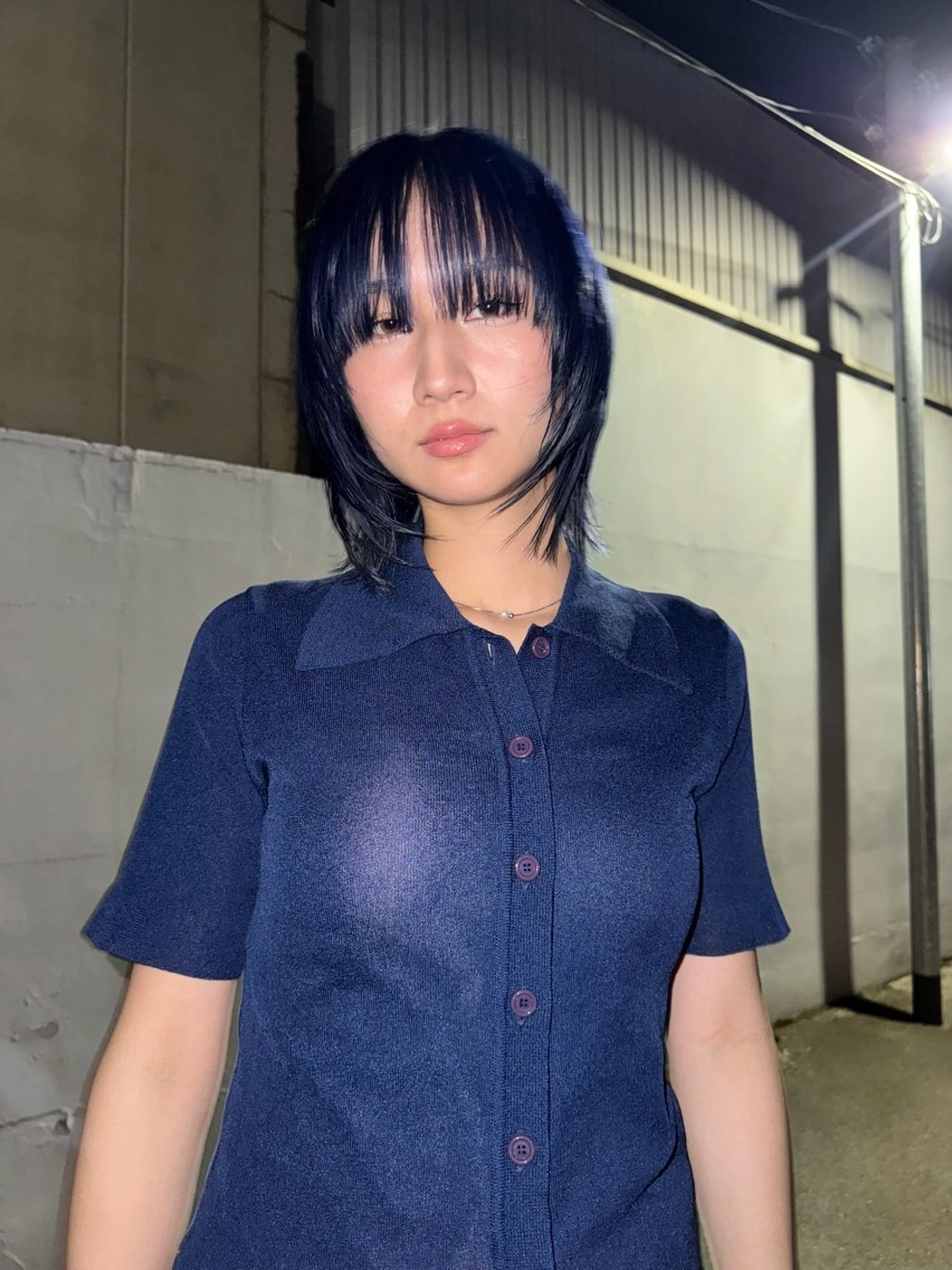 ミディアム カラー ヘアカラー 佐久間 一稀のヘアスタイル