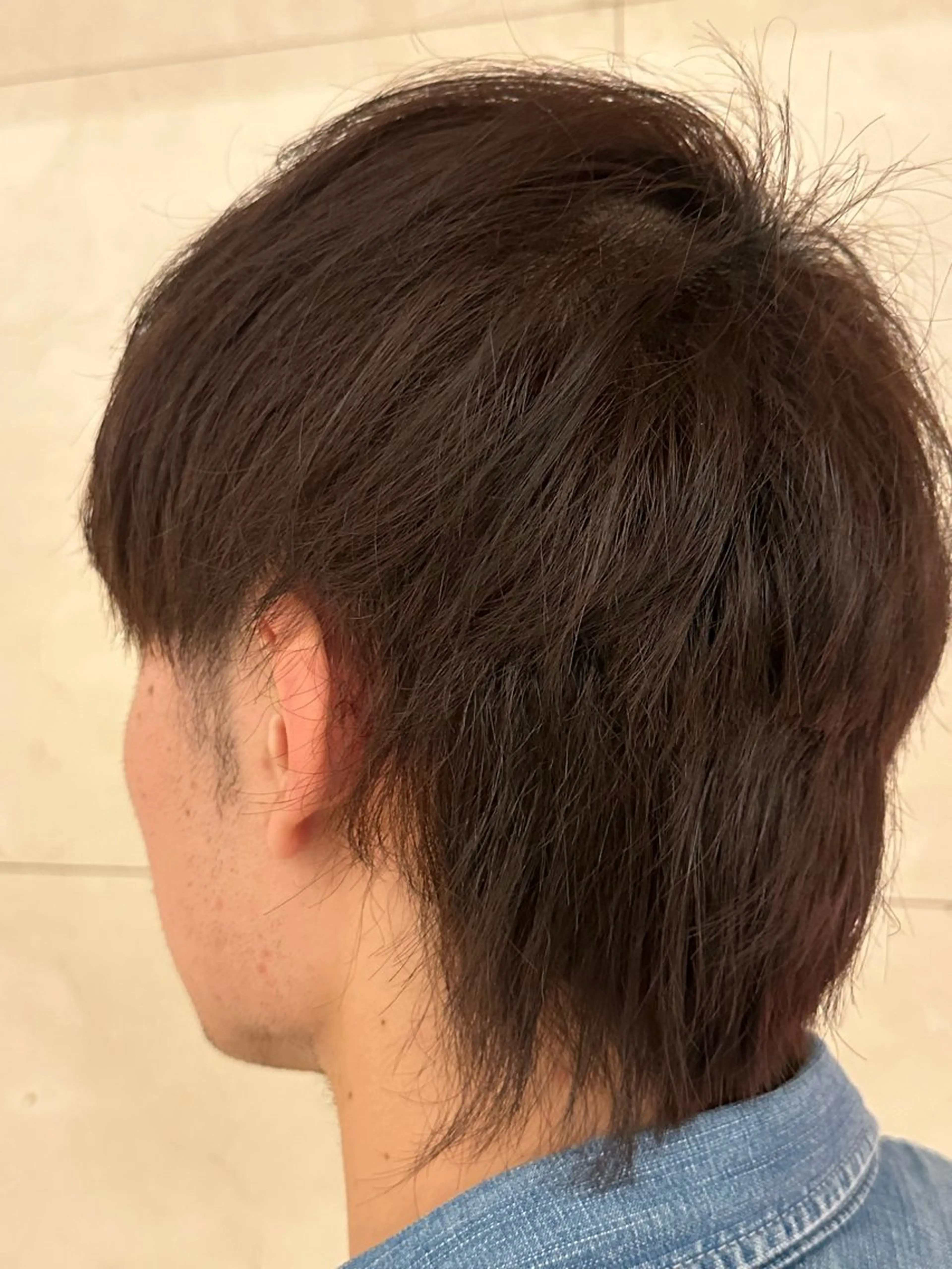 ミディアム メンズ マッシュウルフ マッシュ メンズウルフカット ウルフカット 小沼 晴翔のヘアスタイル