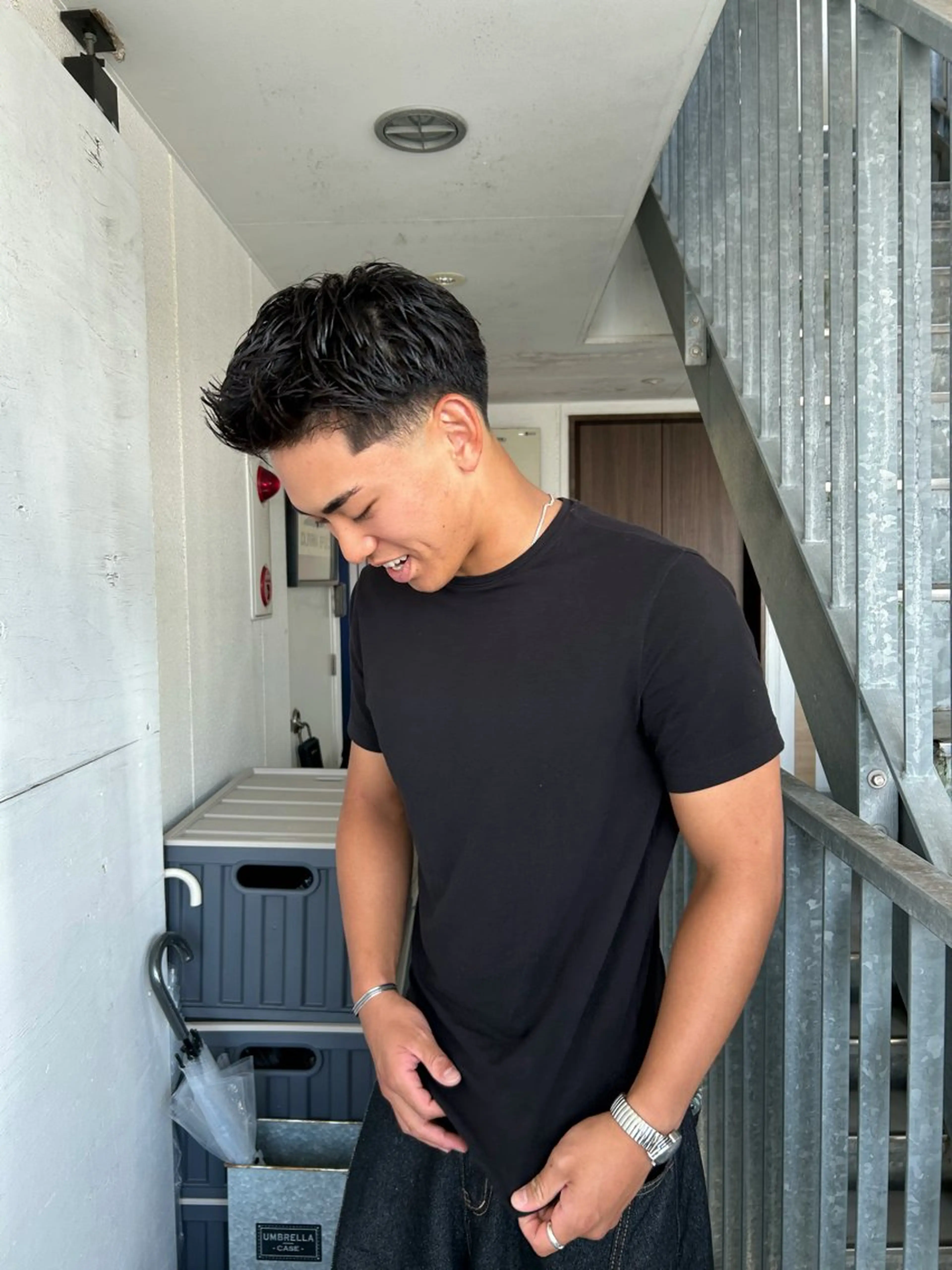 ショート メンズ カット 関野 大悟のヘアスタイル