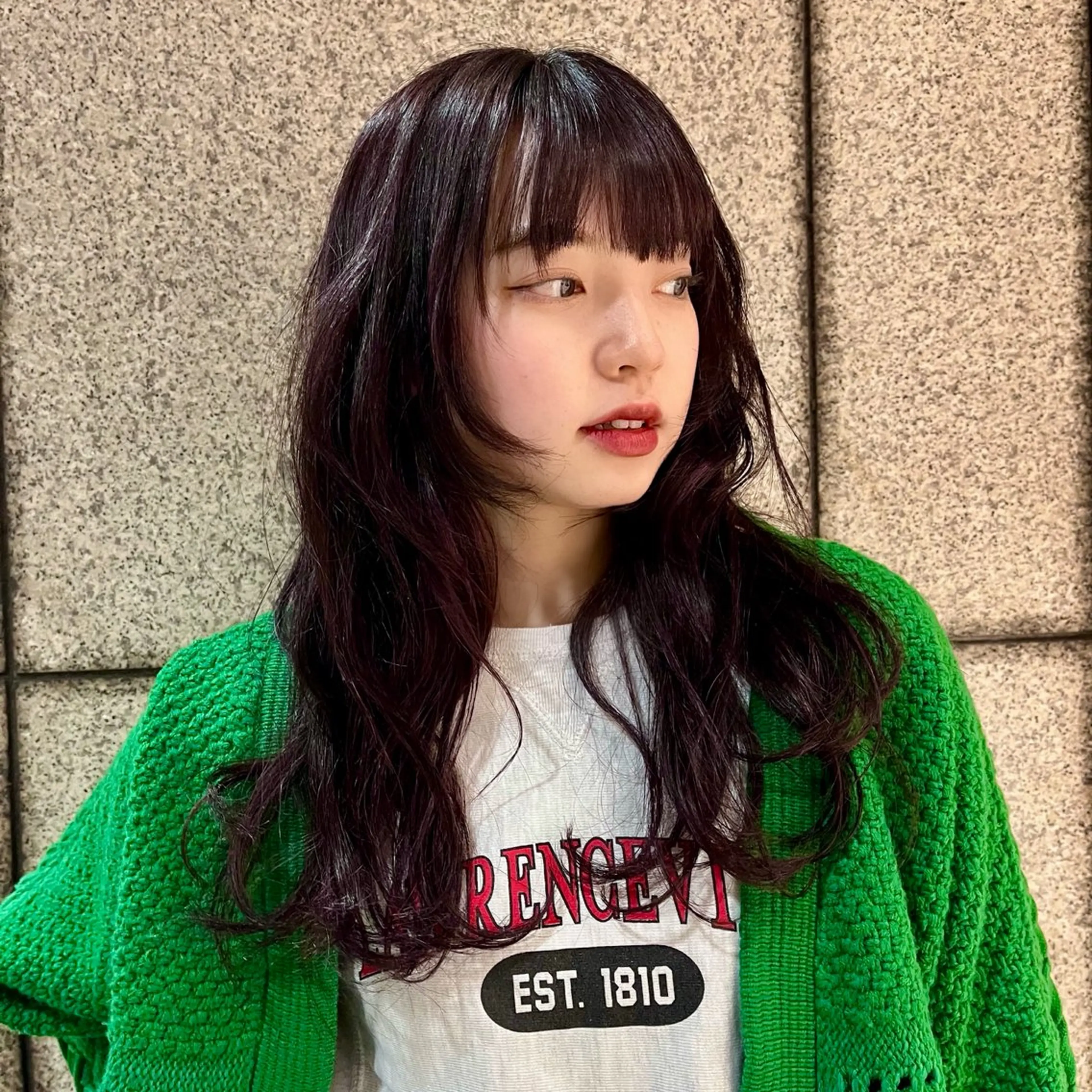 ロング カット ヘアカラー トリートメント 縮毛矯正/ハイトーン /パーマ/前原汐🎐のヘアスタイル