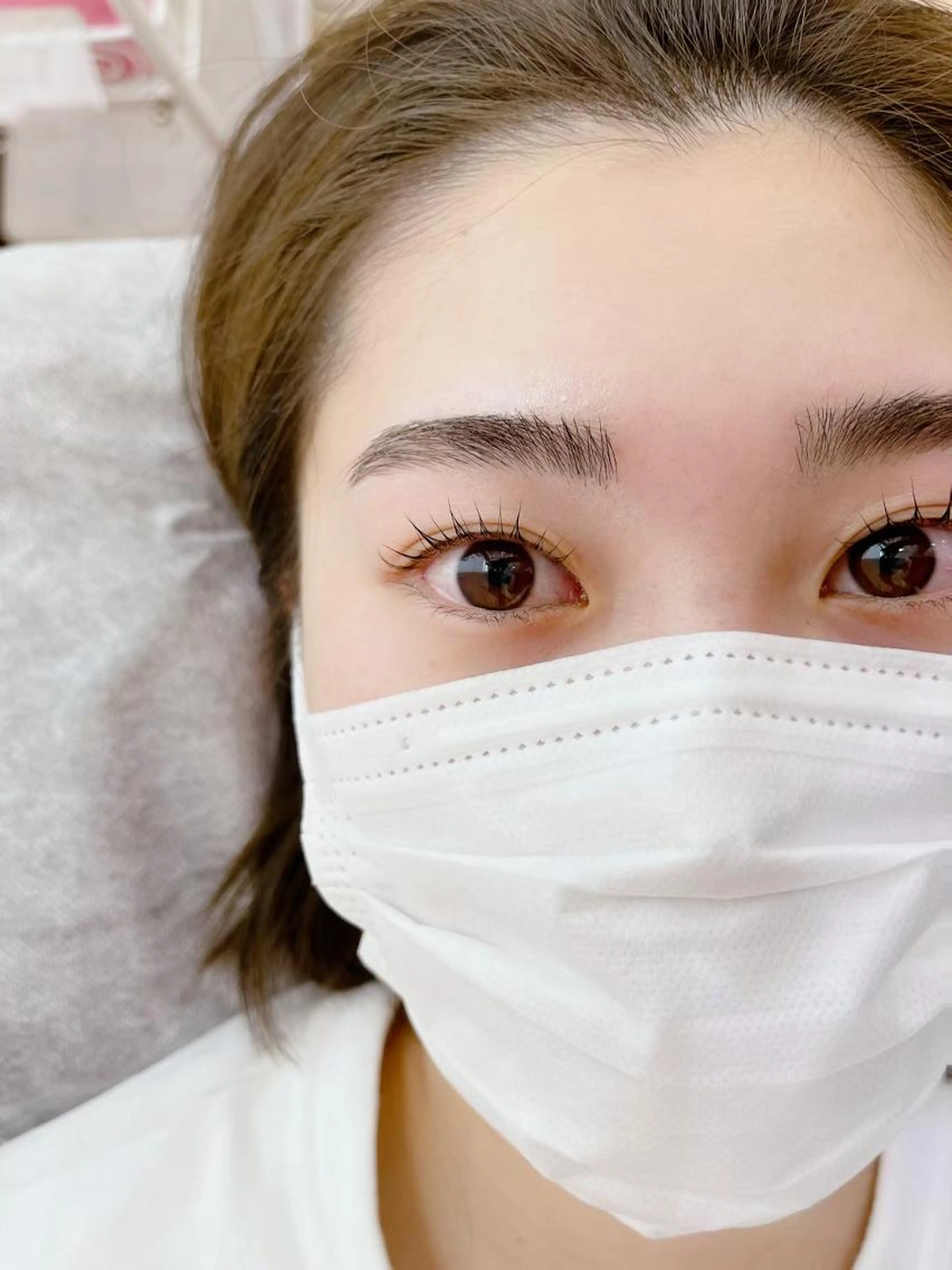 【minimo限定☆ジュニアアイリスト練習モデル】上まつげパーマ🫶🏻💗 ̖́-の写真