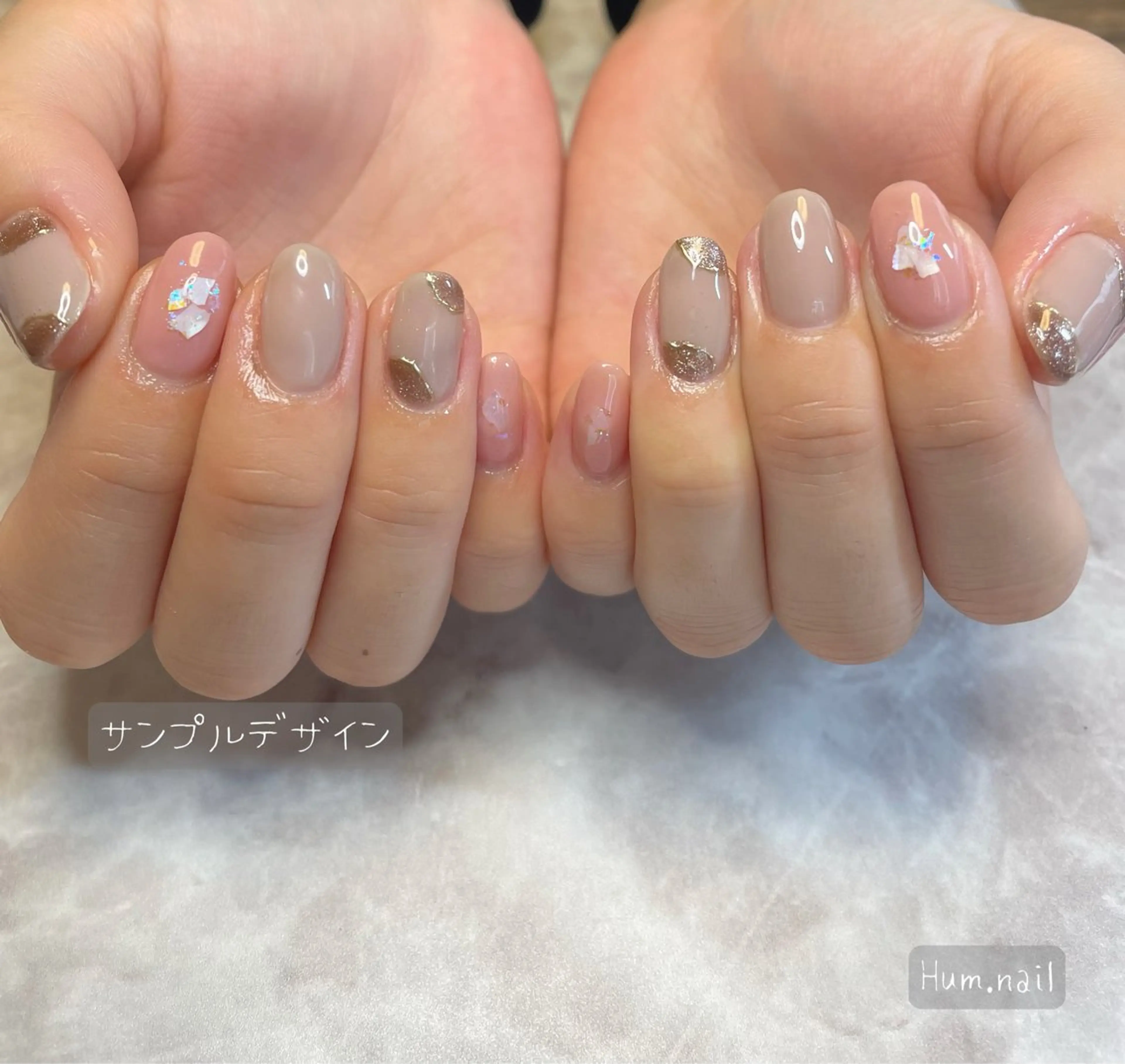 ネイル ハンドネイル Hum.nail （はむ.ねいる）のネイルデザイン