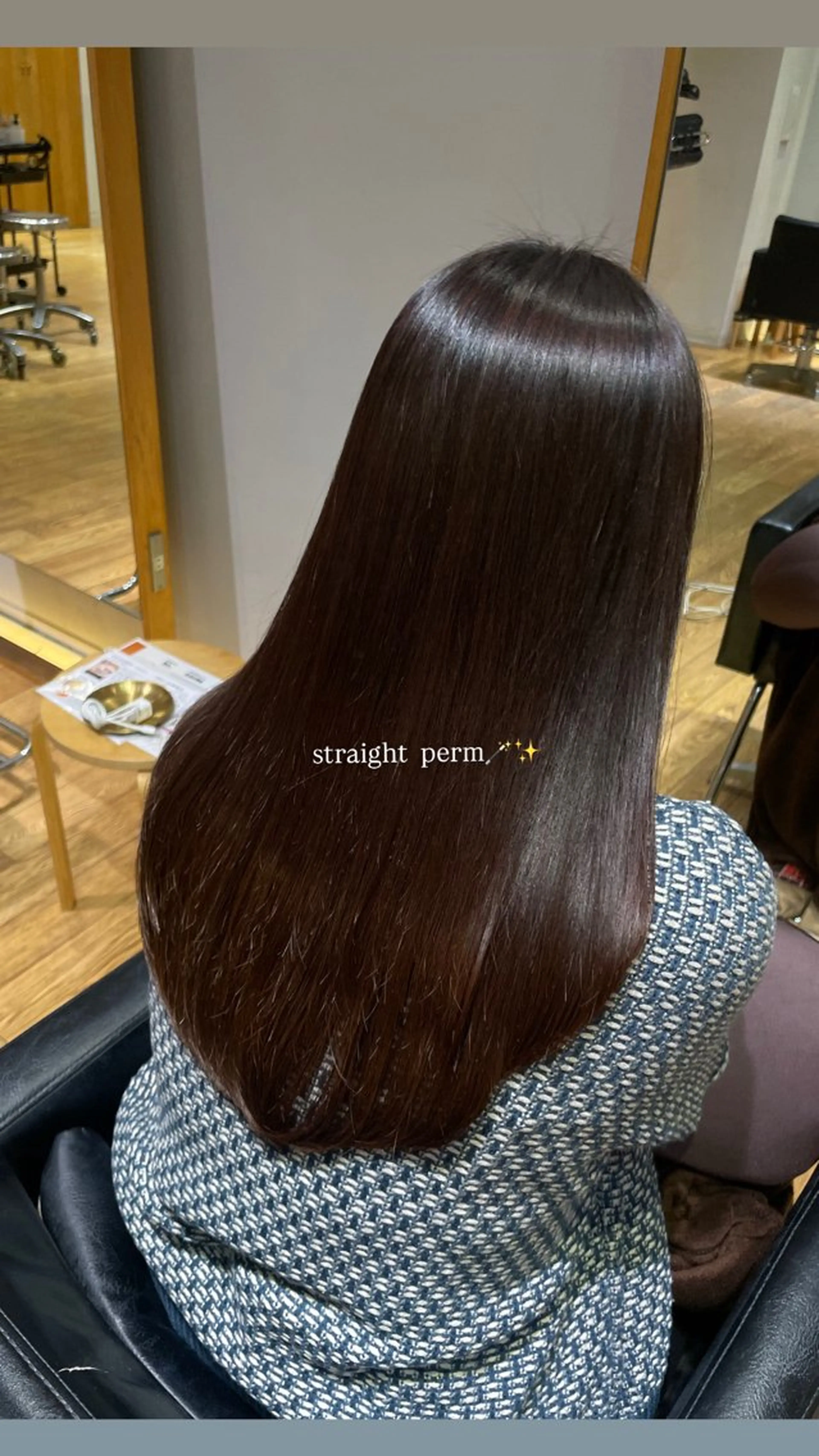 ロング 縮毛矯正 レイヤー/艶髪 /chihiro🩰のヘアスタイル