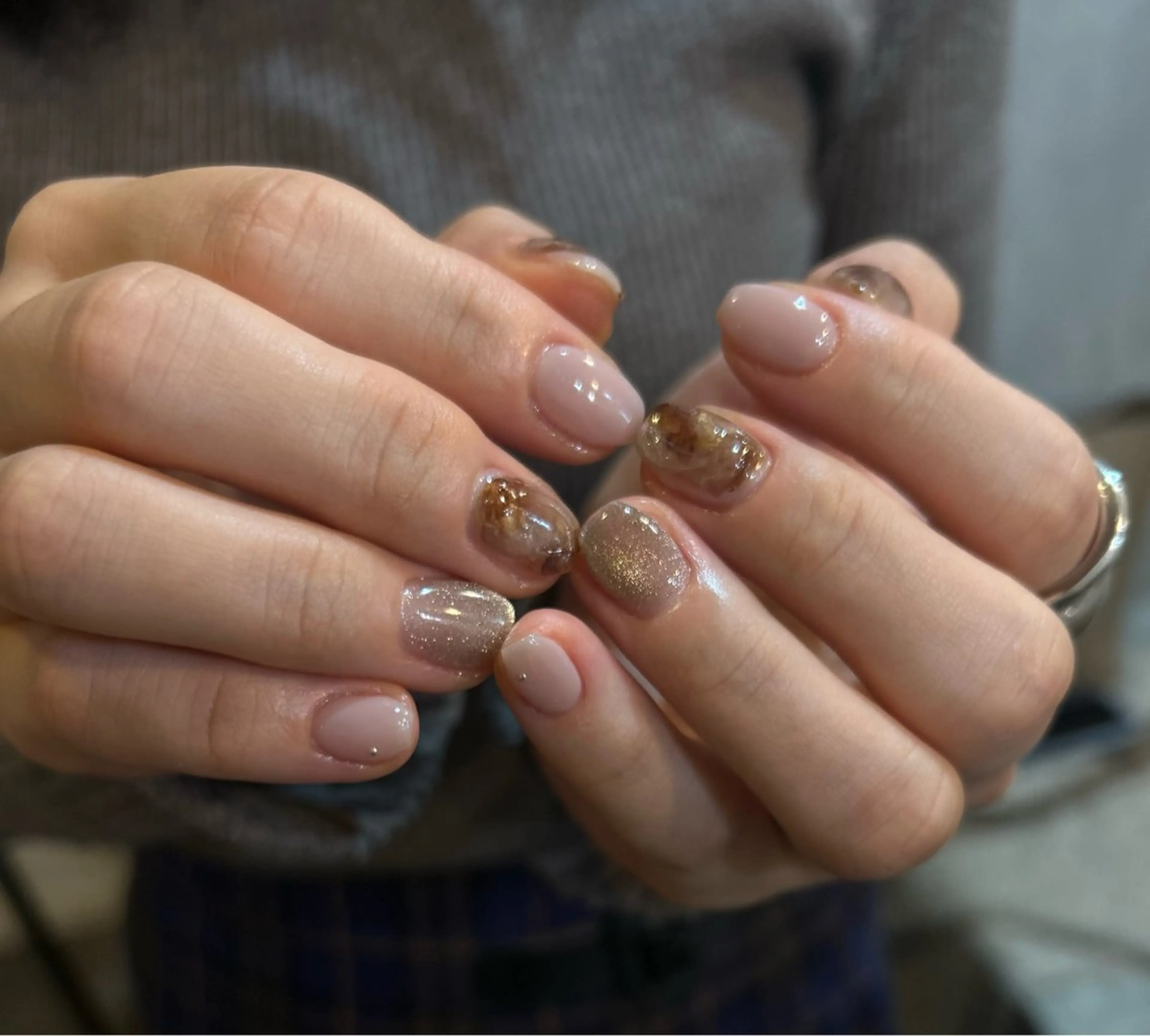 ネイル ハンドネイル Satoril  nail room京橋店所属・satoril.. haeoのネイルデザイン