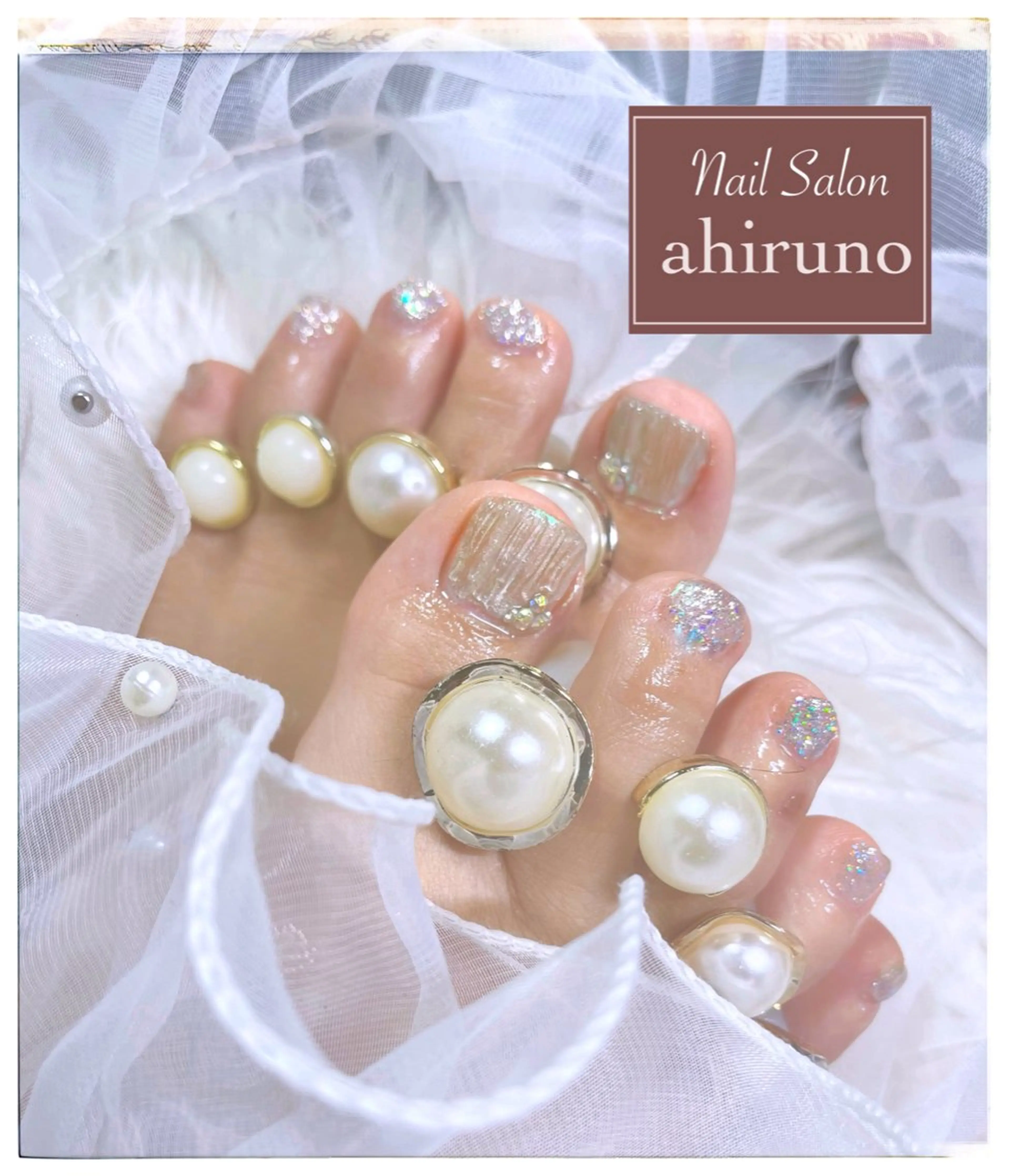 ネイル フットネイル フットネイル ａｈｉｒｕｎｏ ✿ ｙｕiのネイルデザイン