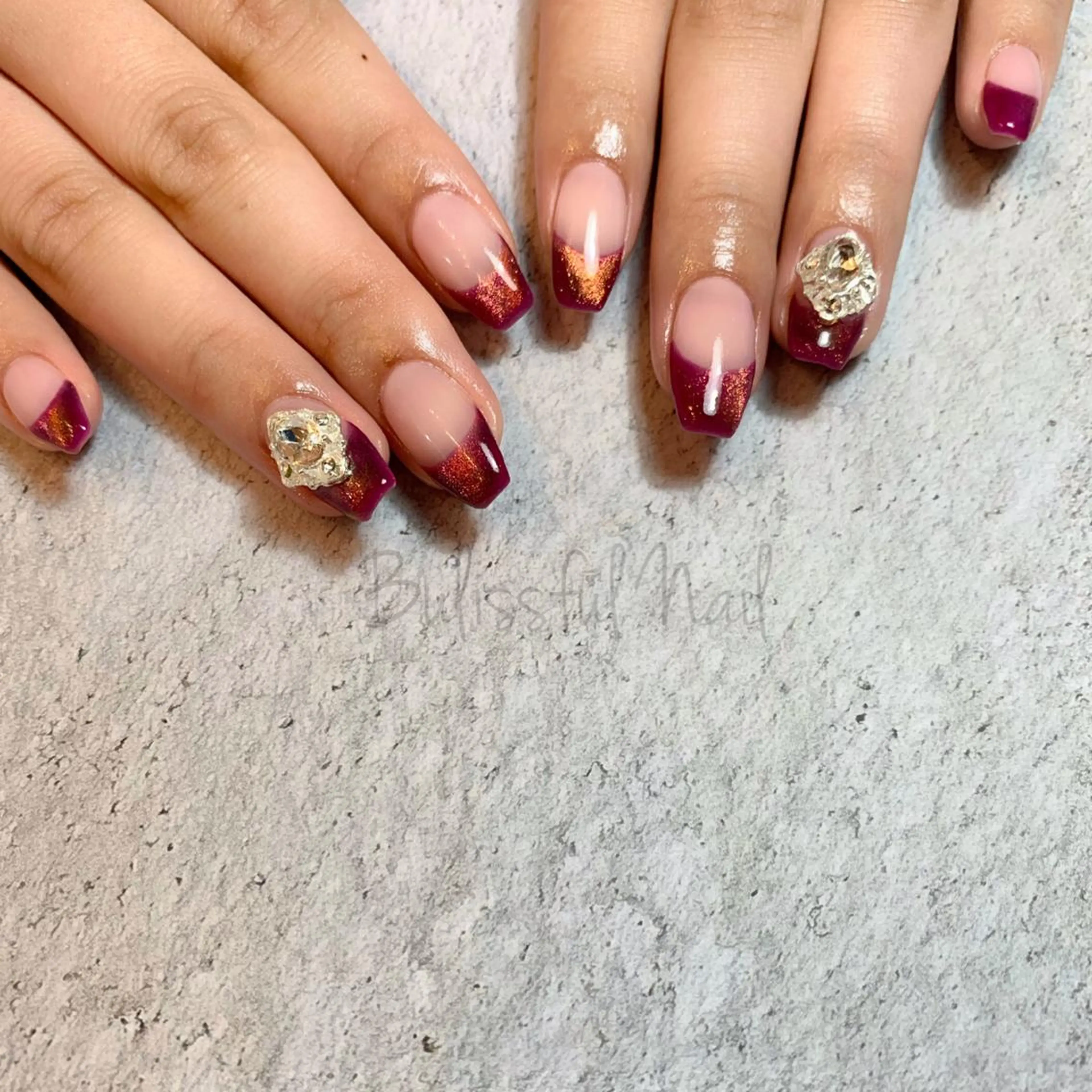 ネイル Blissful💅 Yurika✩࿐⋆*のネイルデザイン