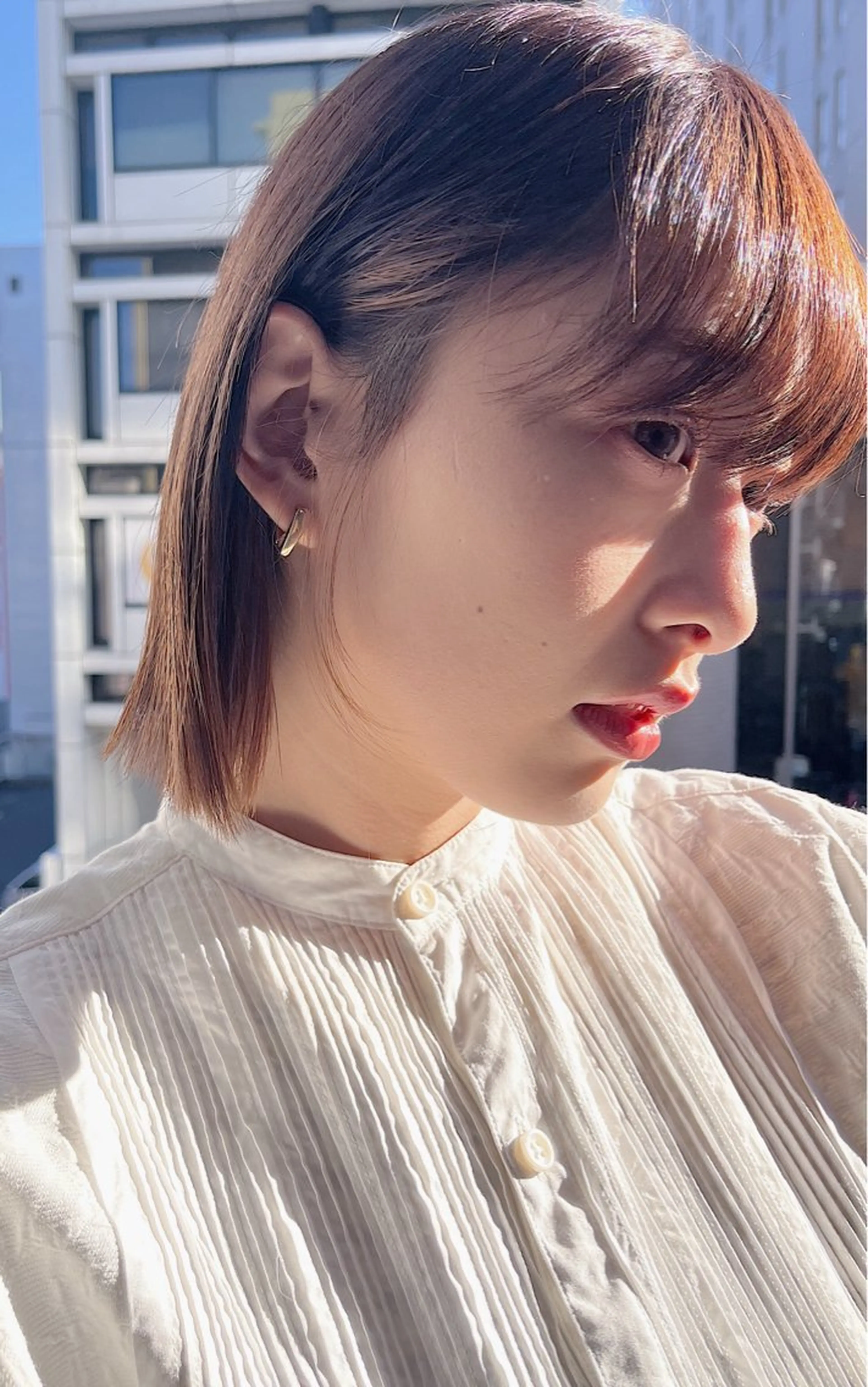 ミディアム カラー 浦和Lond 山本賢人のヘアスタイル