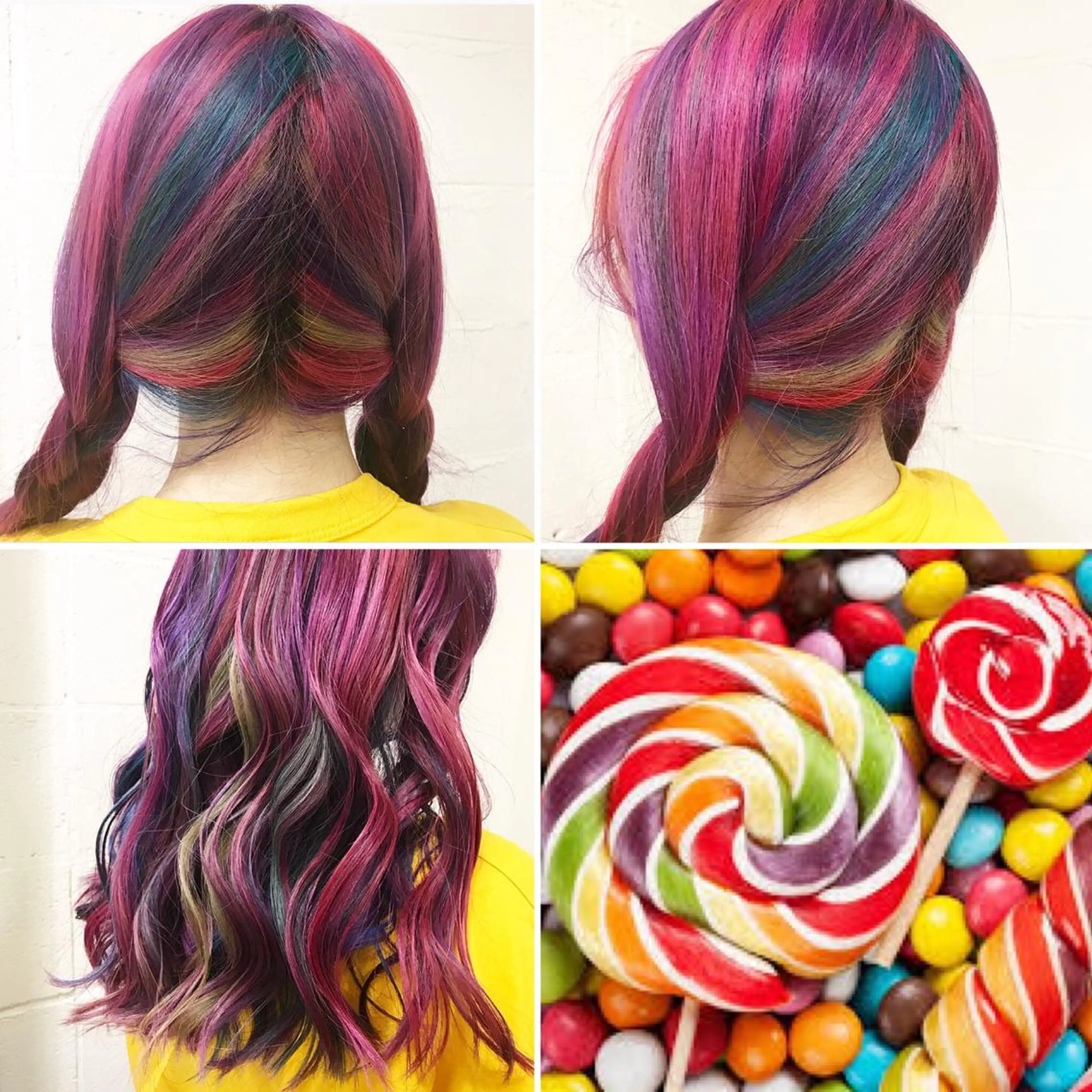 ロング カラー ヘアカラー トリートメント "PEPPU "所属・🌈推し色派手髪 ハイトーンShinのヘアスタイル