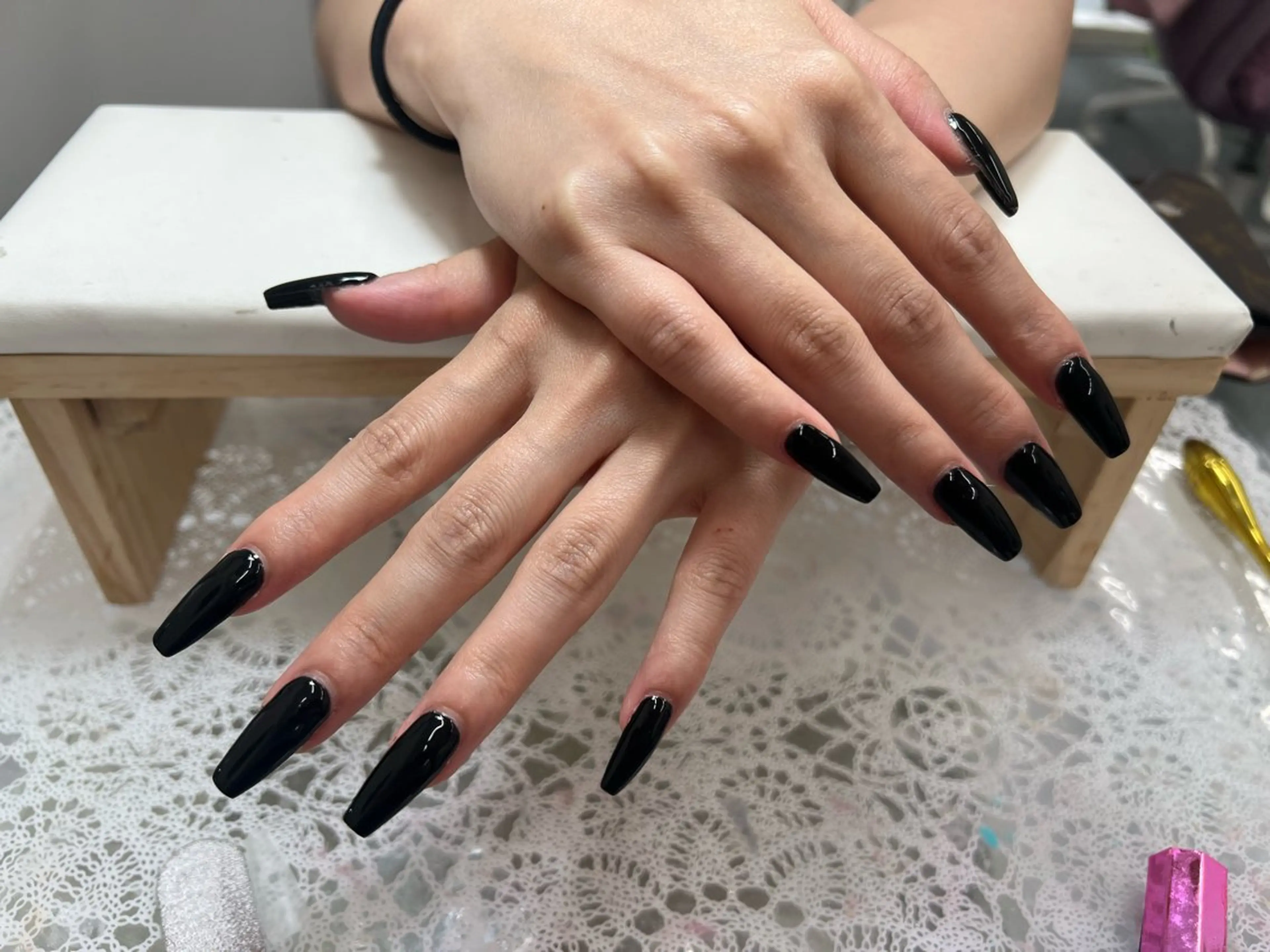 ロング 宮崎 もものネイルデザイン